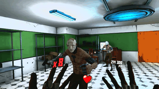 Oculus Quest 游戏《绝望:沃斯托克》Desperate: Vladivostok Desperate Vladivostok VR Oculus Meta Quest all-in-one shooting game