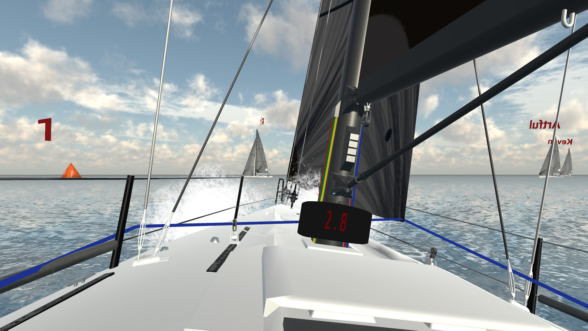 Oculus Quest 游戏《模拟帆船》MarineVerse Cup MarineVerse Cup Oculus Meta Quest VR game
