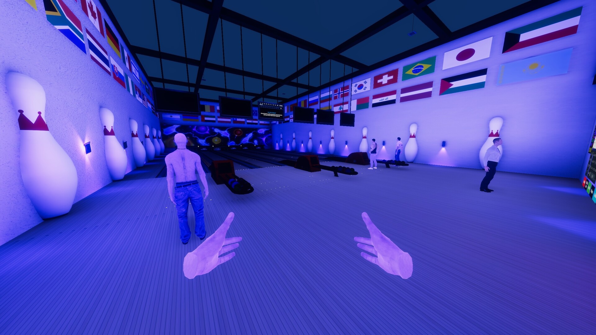 Oculus Quest 游戏《黑手保龄球》CLASHBOWL VR CLASHBOWL VR-Black Hand Bowling Oculus Quest game