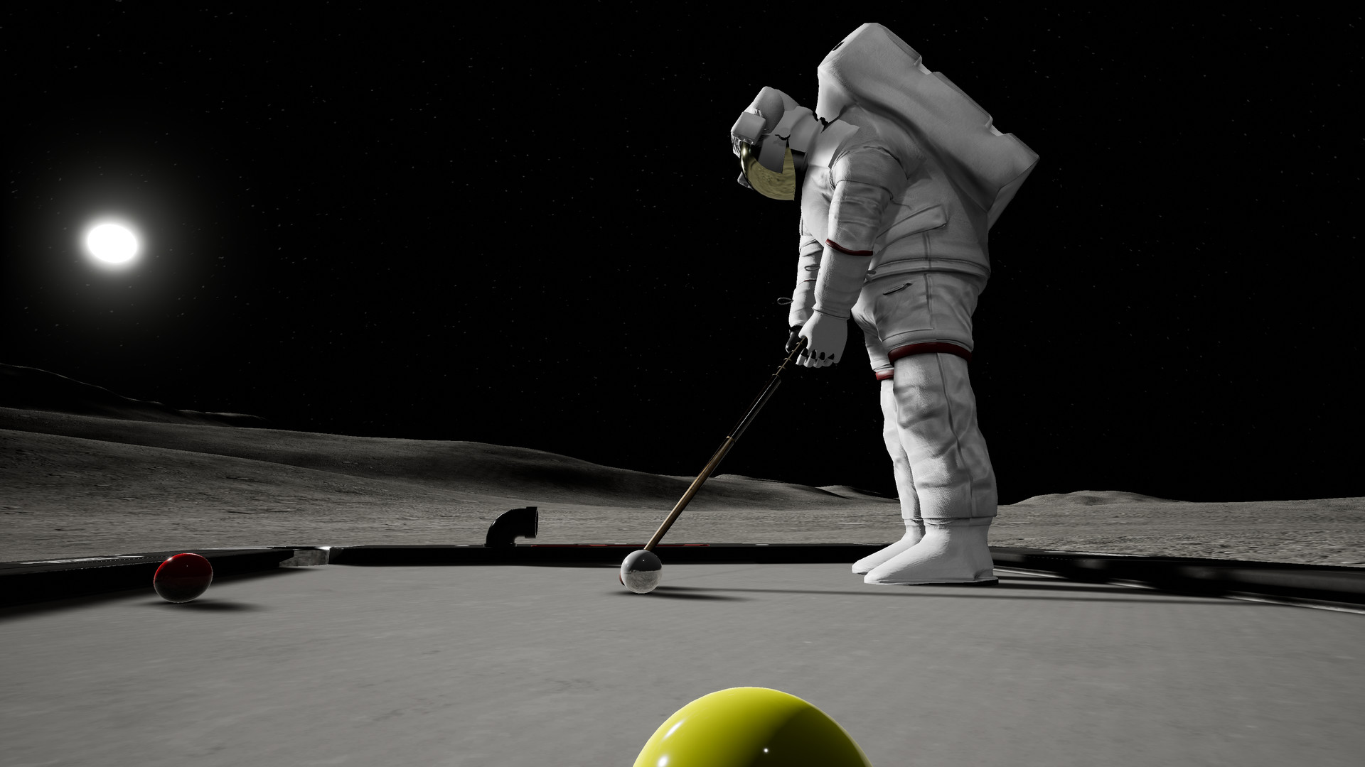 Oculus Quest game "Pool Golf" Golf Pool VR Golf Pool VR Oculus Meta Quest all-in-one sports game