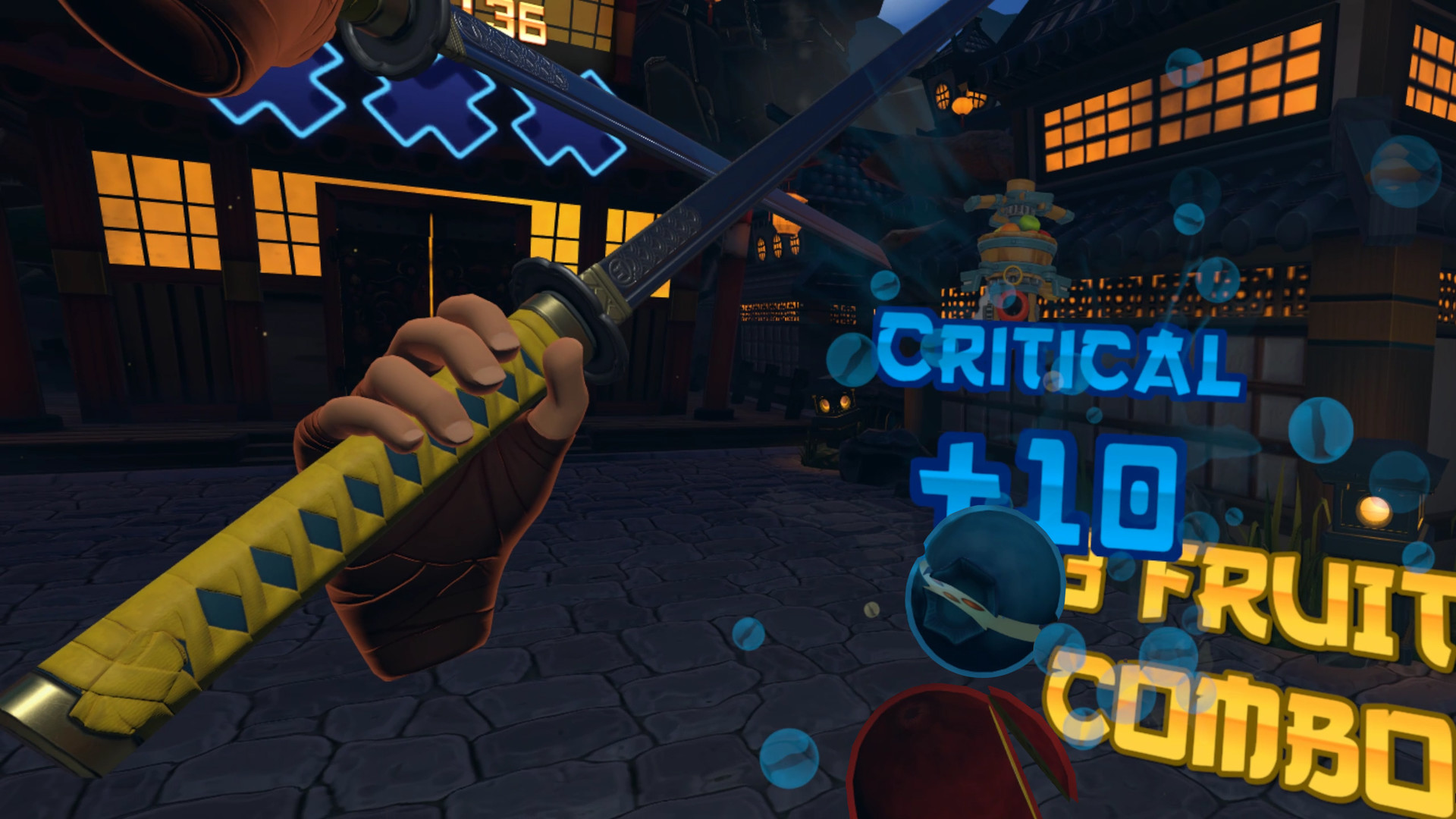 Meta Quest game Fruit Ninja VR Fruit Ninja VR Oculus Meta Quest all-in-one fighting game