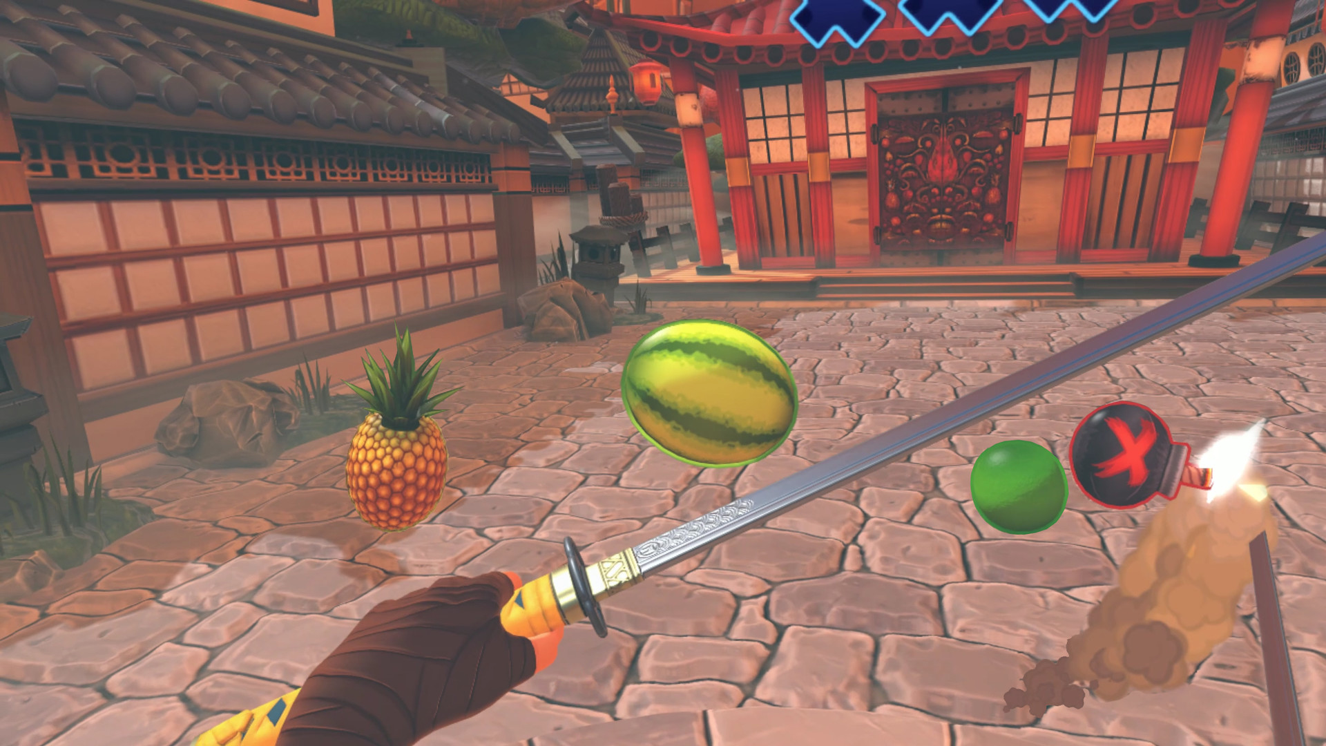 Meta Quest game Fruit Ninja VR Fruit Ninja VR Oculus Meta Quest all-in-one fighting game