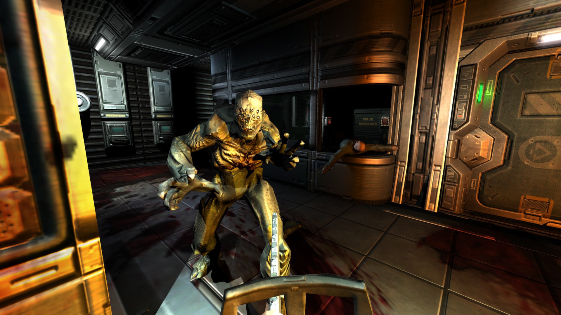 Oculus Quest 游戏《DOOM 3 Quest》毁灭战士 3 DOOM 3 Oculus Meta Quest horror game