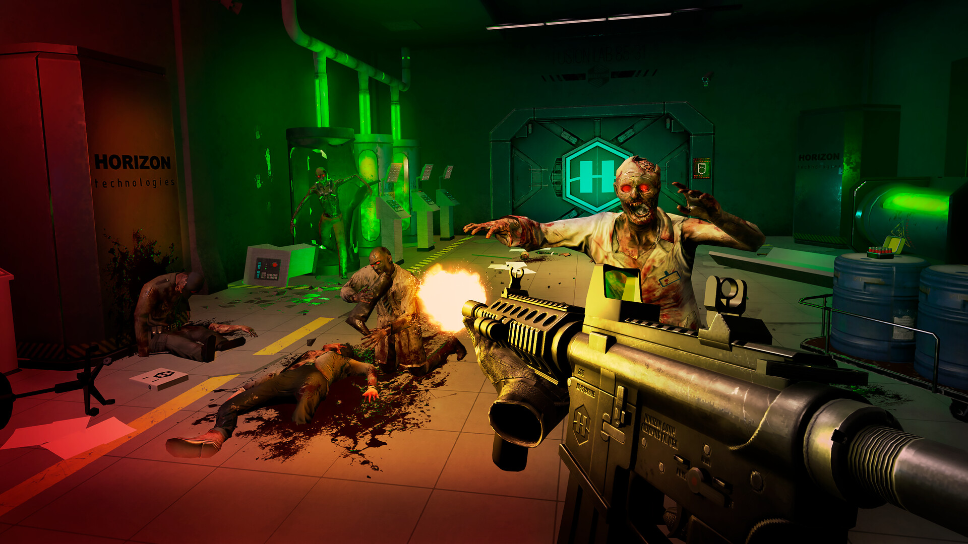 Oculus Quest 游戏《死亡地平线》Death Horizon: Reloaded Death Horizon-Reloaded Oculus Meta Quest thrilling game