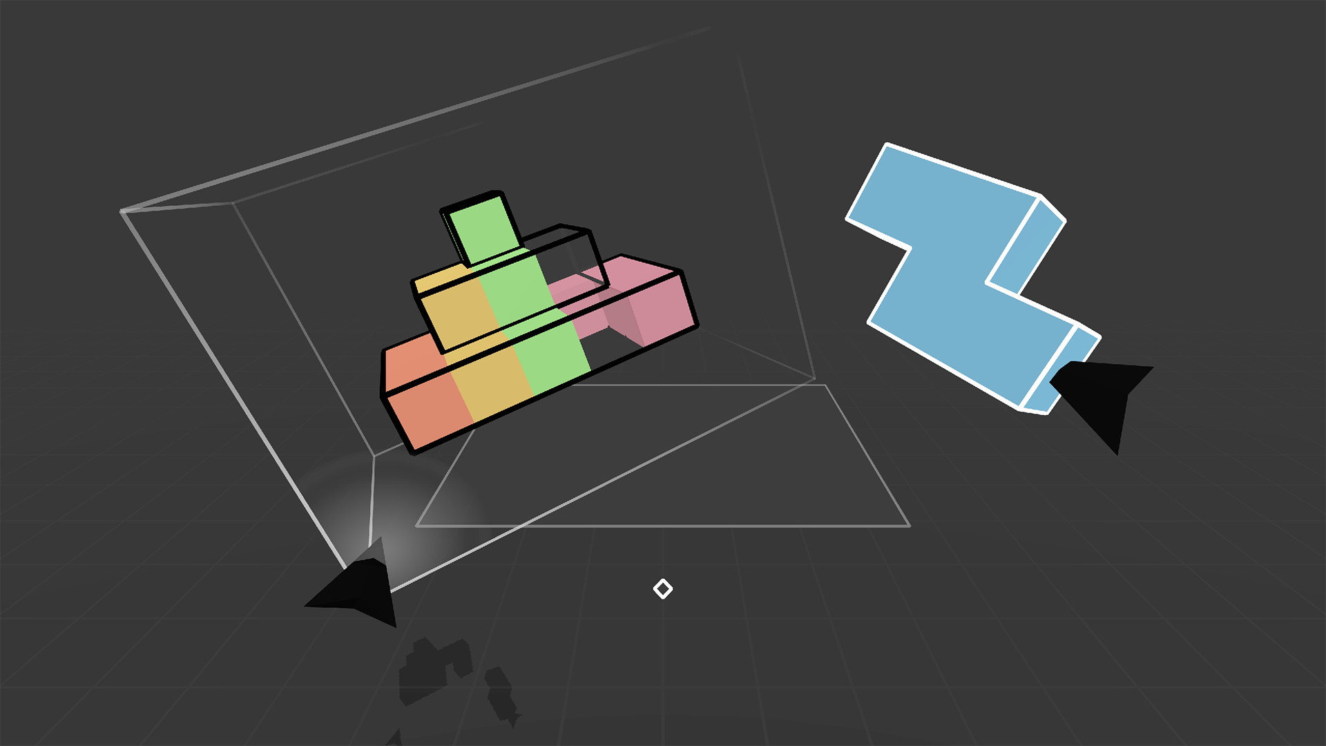 Oculus Quest 游戏《方块主义》Cubism Cubism Oculus Quest puzzle game