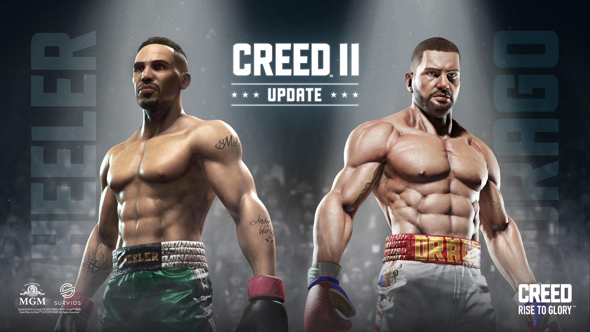 Oculus Quest 游戏《奎恩拳击 -荣耀擂台》Creed: Rise to Glory Creed-Rise to Glory Oculus Quest Boxing Game