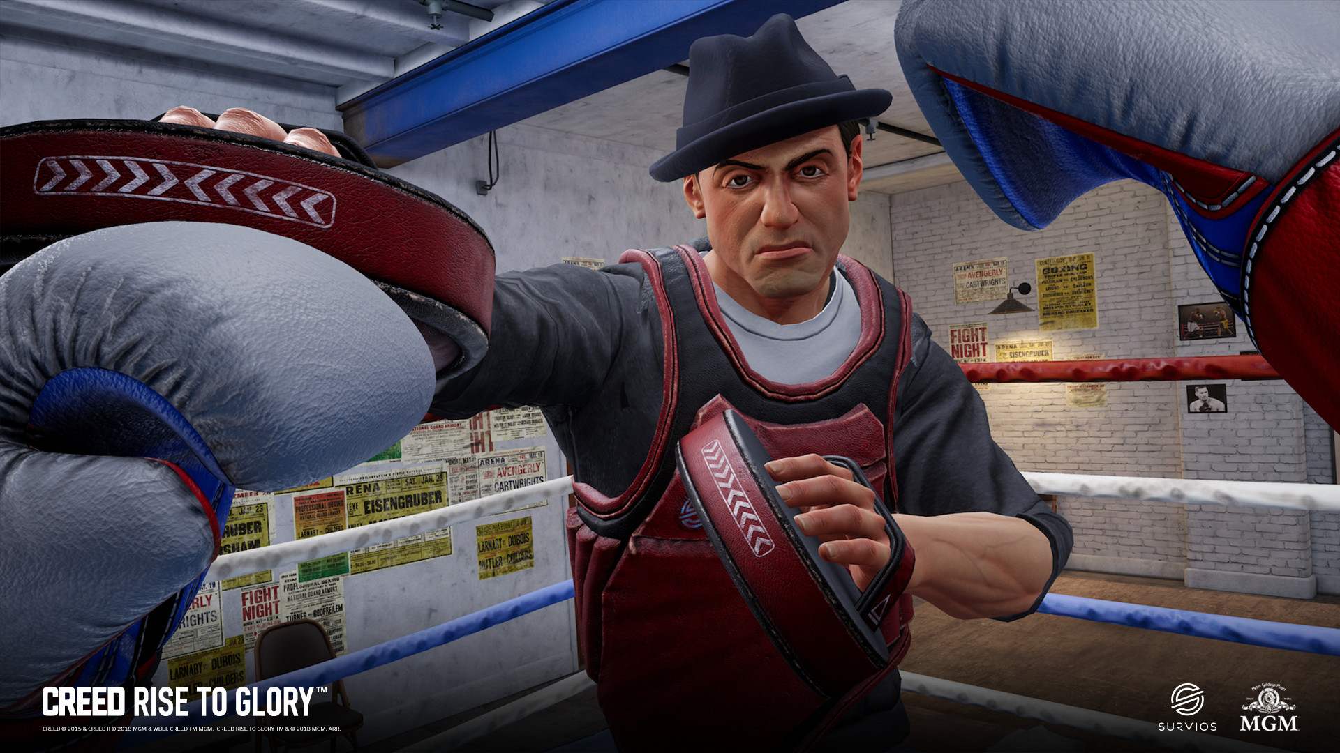 Oculus Quest 游戏《奎恩拳击 -荣耀擂台》Creed: Rise to Glory Creed-Rise to Glory Oculus Quest Boxing Game