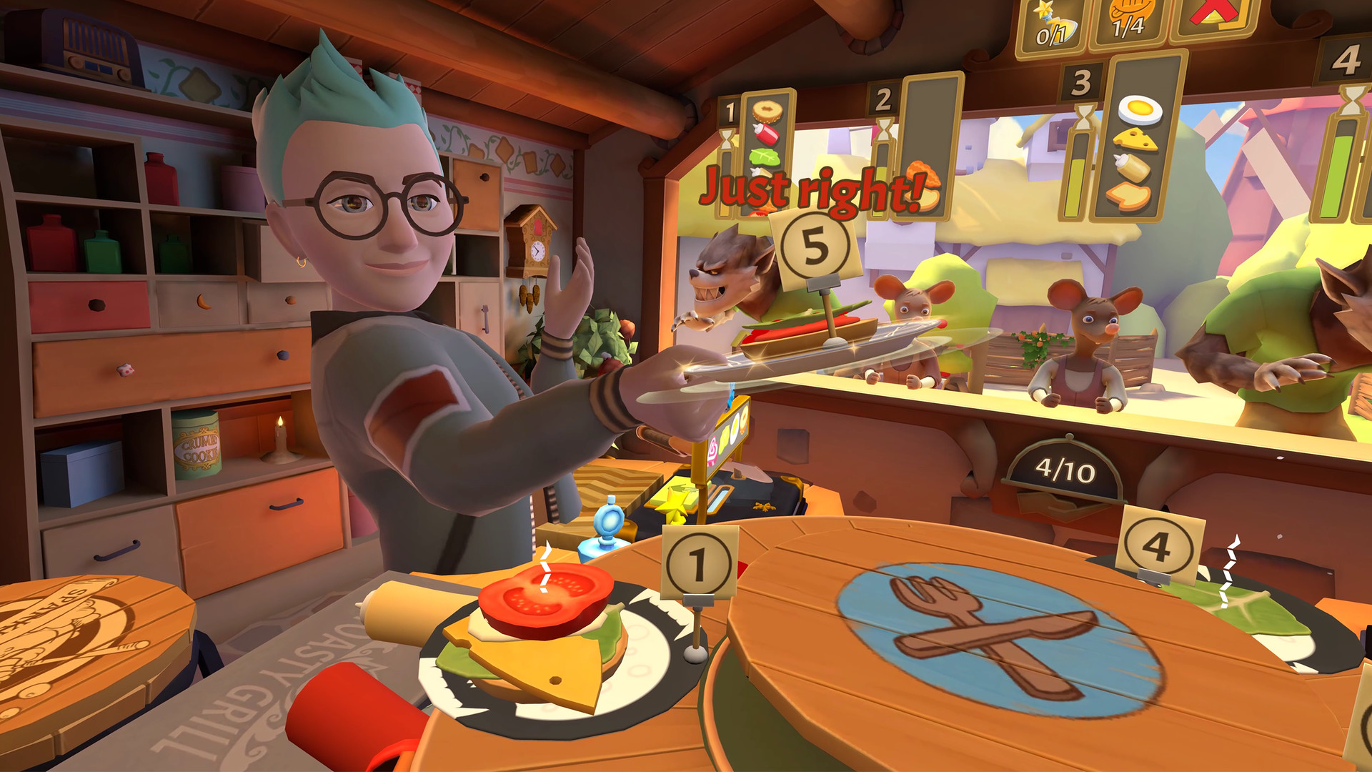 Oculus Quest 游戏《快乐厨房》Cook-Out: A Sandwich Tale Cook-Out: A Sandwich Tale Oculus Quest All simulation game