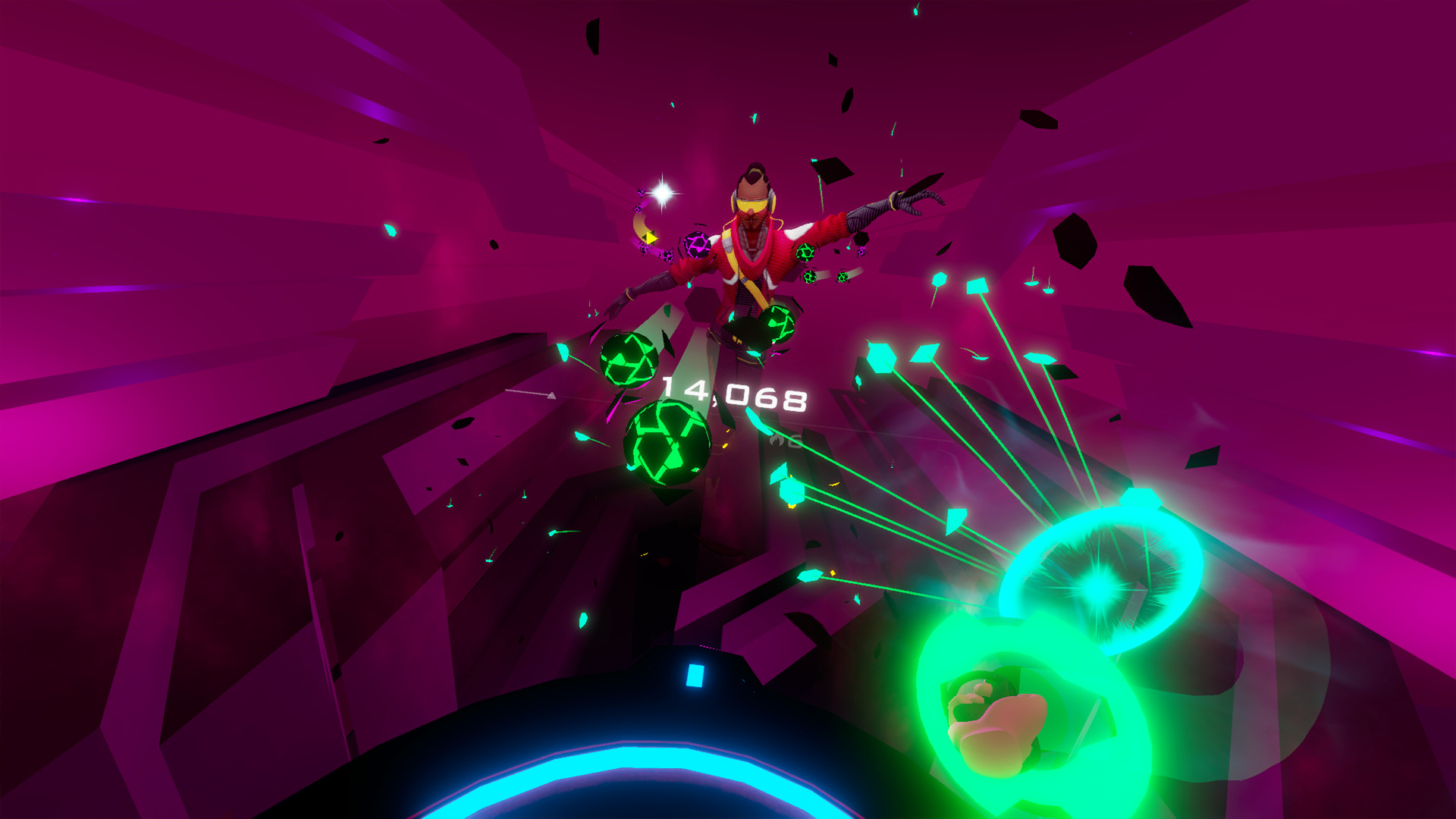 Oculus Quest 游戏《舞蹈对撞机》Dance Collider Dance Collider VR Oculus Meta Quest all-in-one musical game