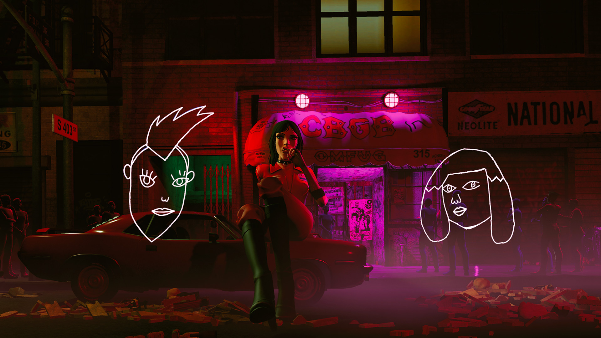 Oculus Quest 动漫《纽约摇滚》BATTLESCAR: Punk Was Invented By Girls BATTLESCAR Punk Was Invented By Girls VR Oculus Meta Quest all-in-one video game