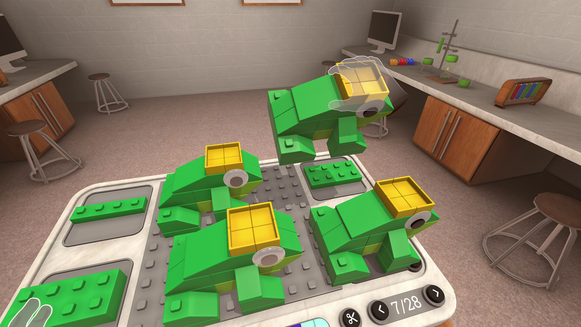 Oculus Quest 游戏《积木厂》Blockworks Blockworks VR Oculus Meta Quest all-in-one puzzle game