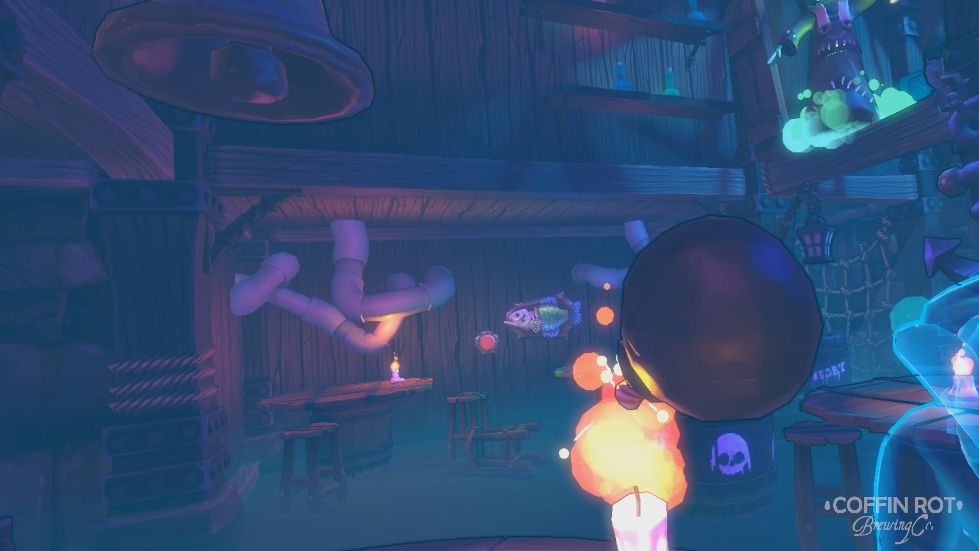 Oculus Quest 游戏《幽灵酒吧》Coffin Rot Brewing Co. Coffin Rot Brewing Co VR Oculus Meta Quest all-in-one shooting game