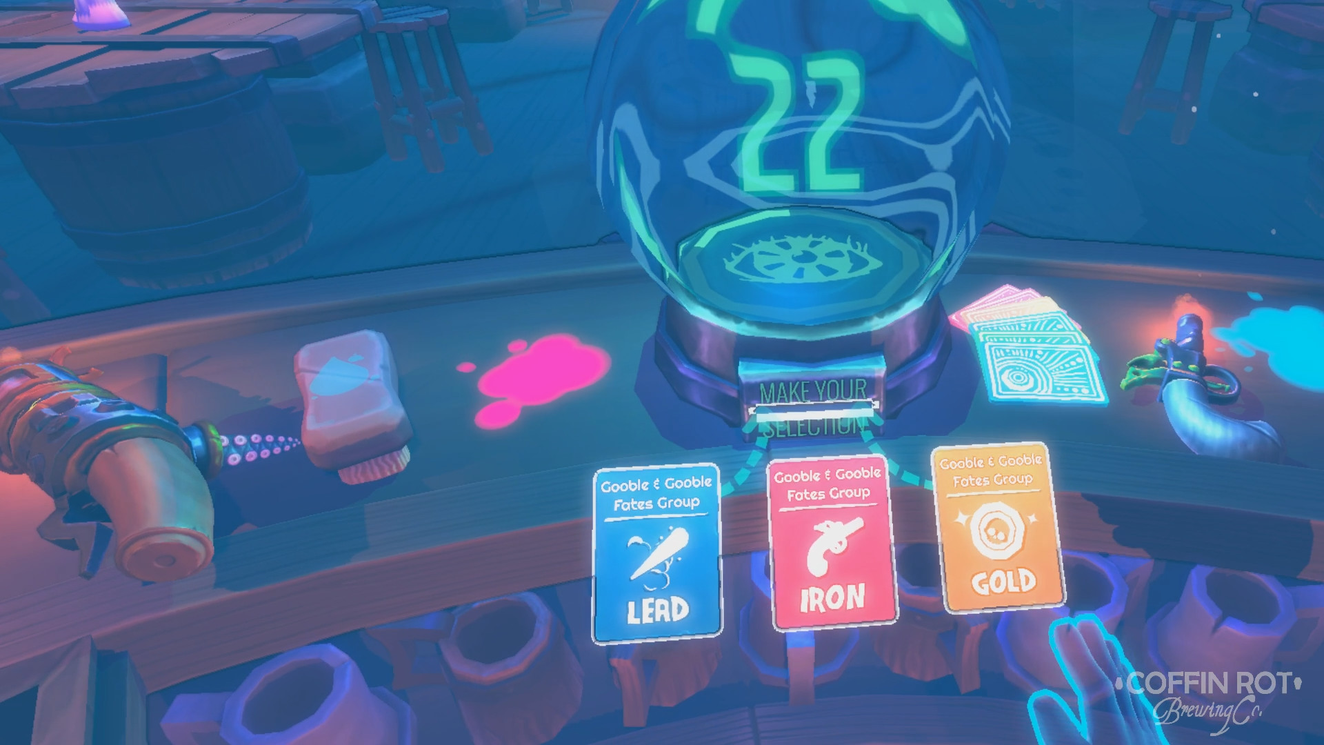 Oculus Quest 游戏《幽灵酒吧》Coffin Rot Brewing Co. Coffin Rot Brewing Co VR Oculus Meta Quest all-in-one shooting game