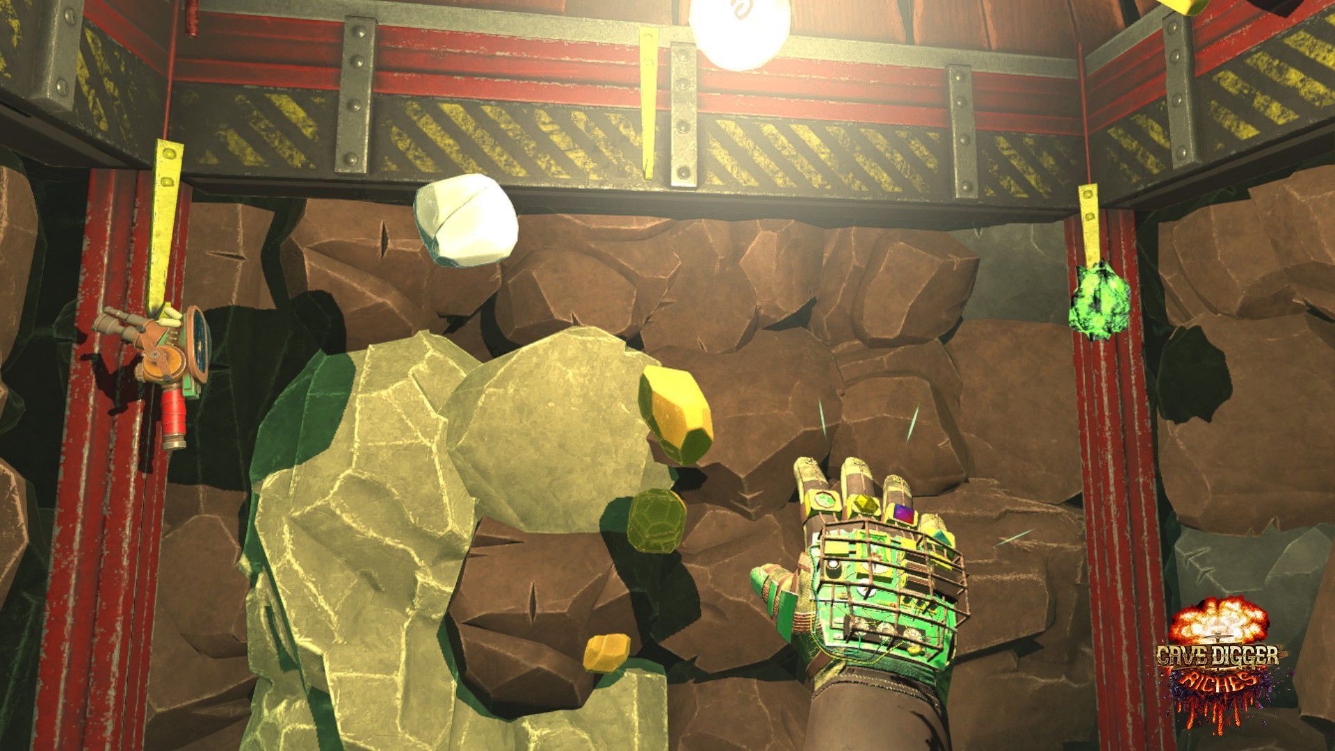 Oculus Quest 游戏《地下挖矿者》Cave Digger: Riches Cave Digger Riches VR Oculus Meta Quest all-in-one Survival game