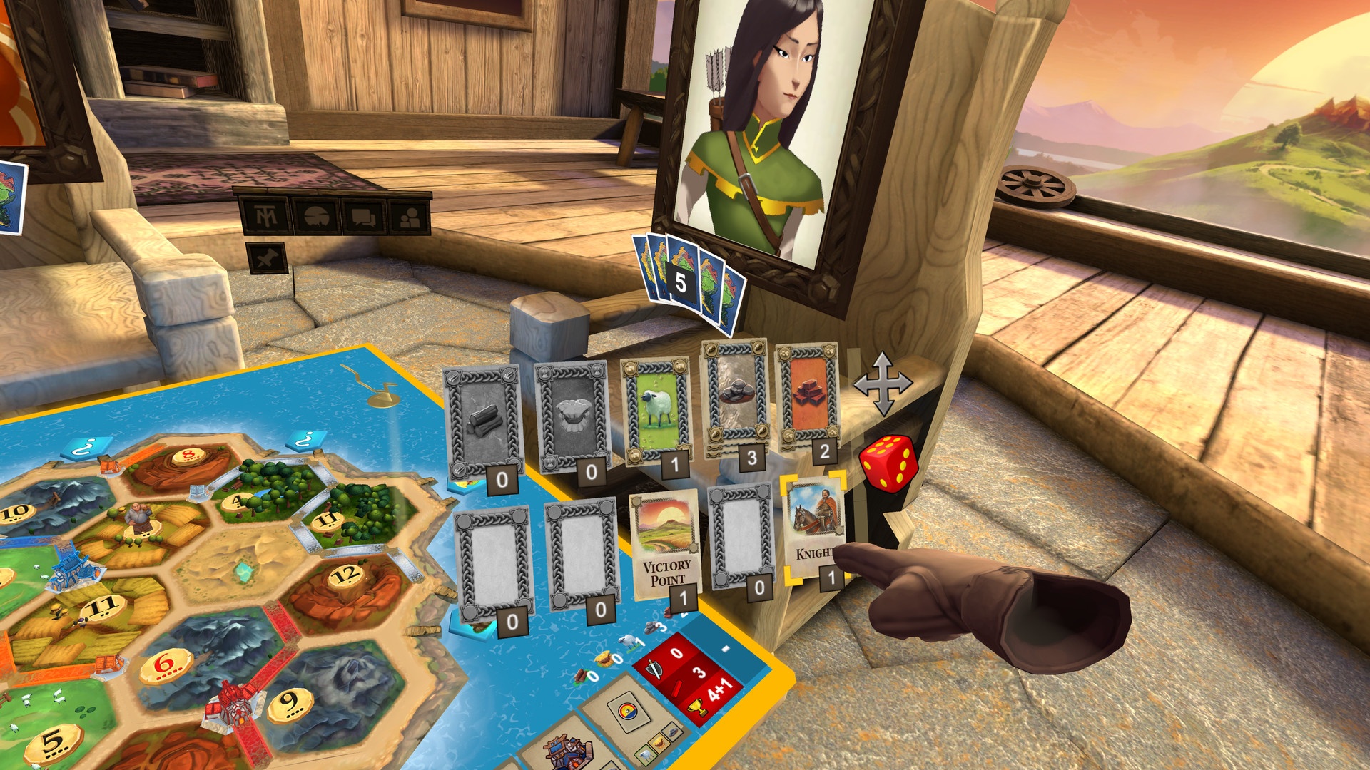 Oculus Quest 游戏《卡坦岛VR》Catan VR Catan VR Catan VR Oculus Meta Quest all-in-one puzzle game