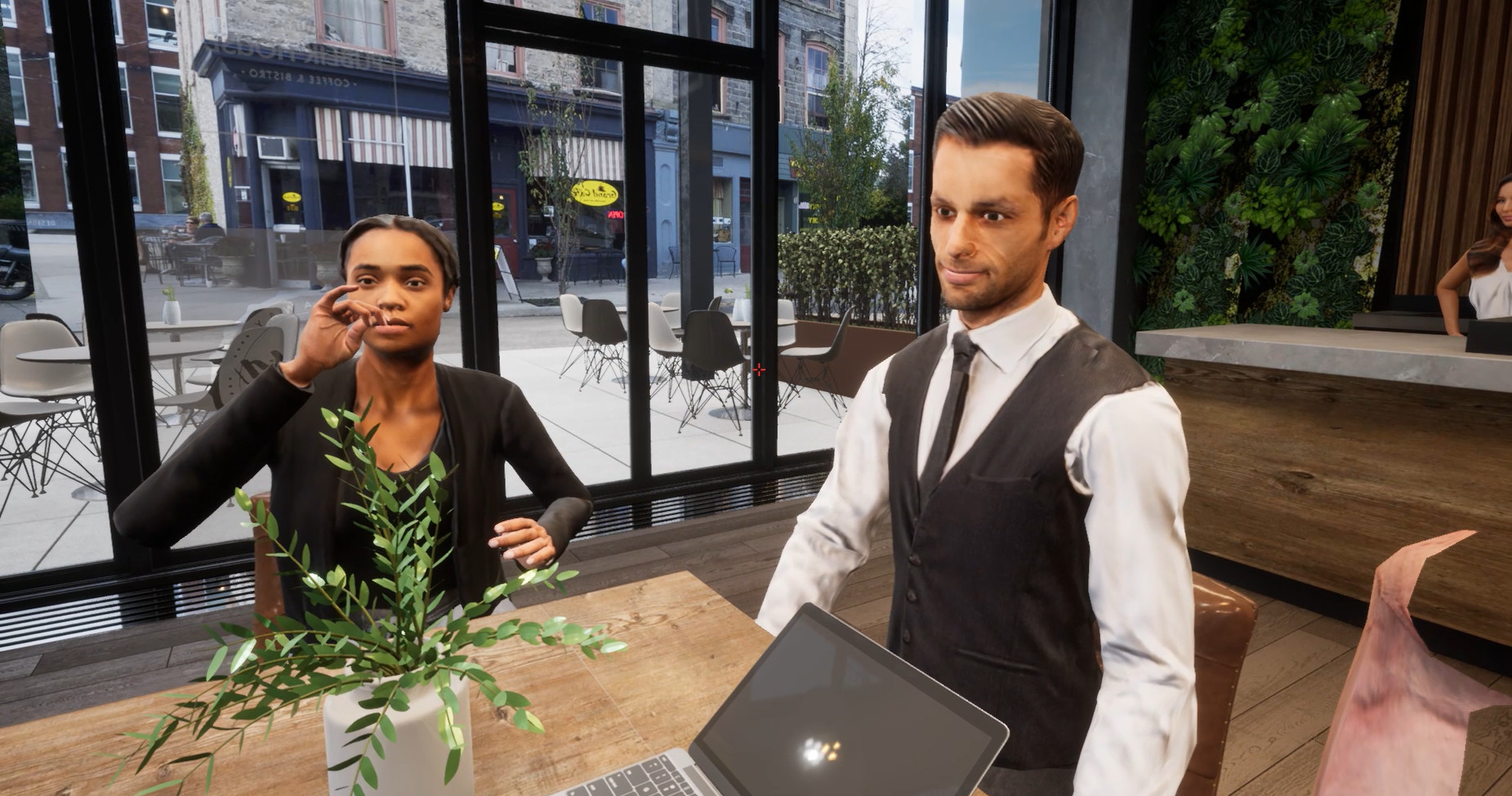 Oculus Quest 游戏《咖啡店模拟器 VR》Coffee Shop Simulator VR Coffee Shop Simulator VR Oculus Meta Quest all-in-one simulation game