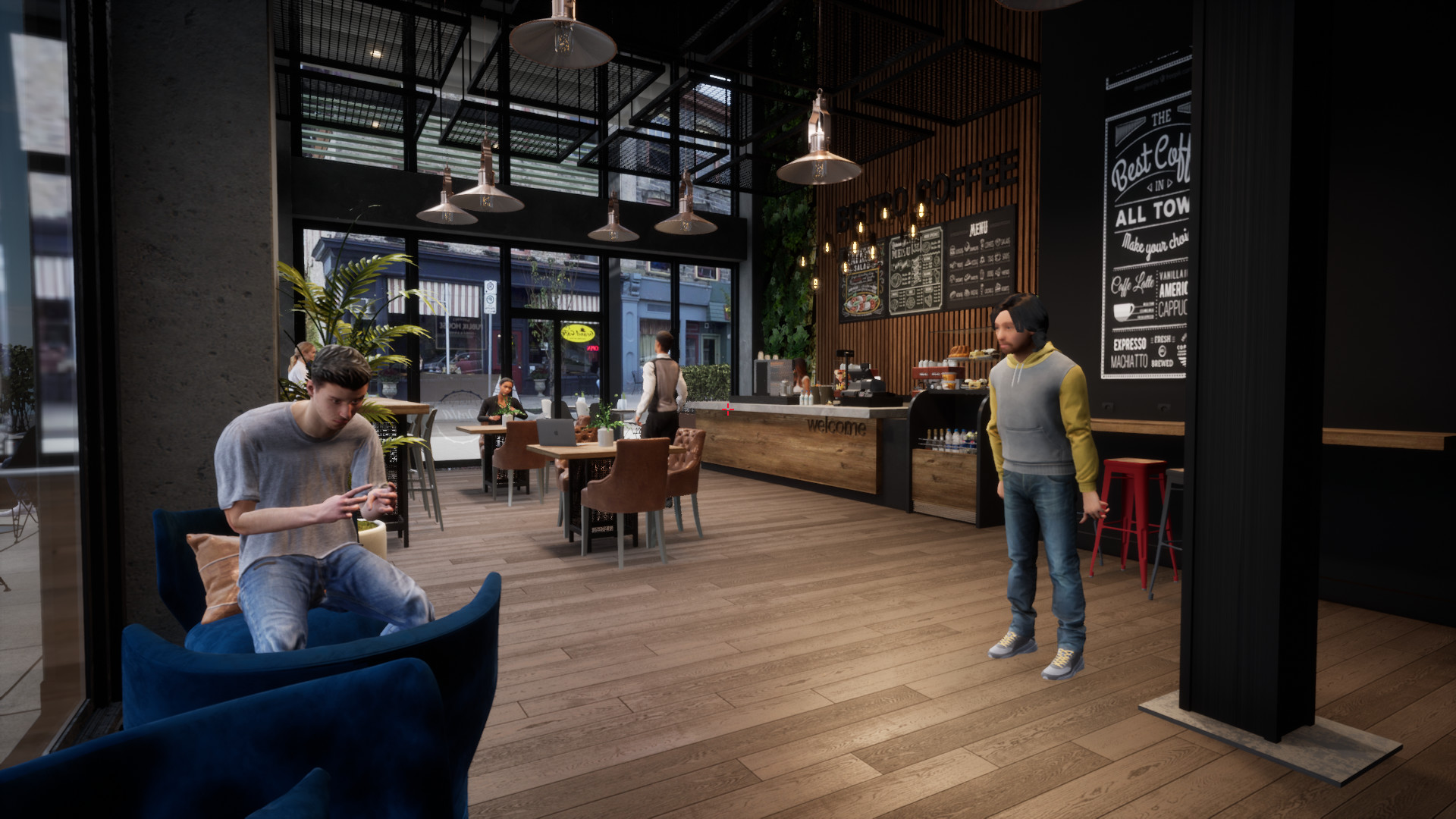 Oculus Quest 游戏《咖啡店模拟器 VR》Coffee Shop Simulator VR Coffee Shop Simulator VR Oculus Meta Quest all-in-one simulation game