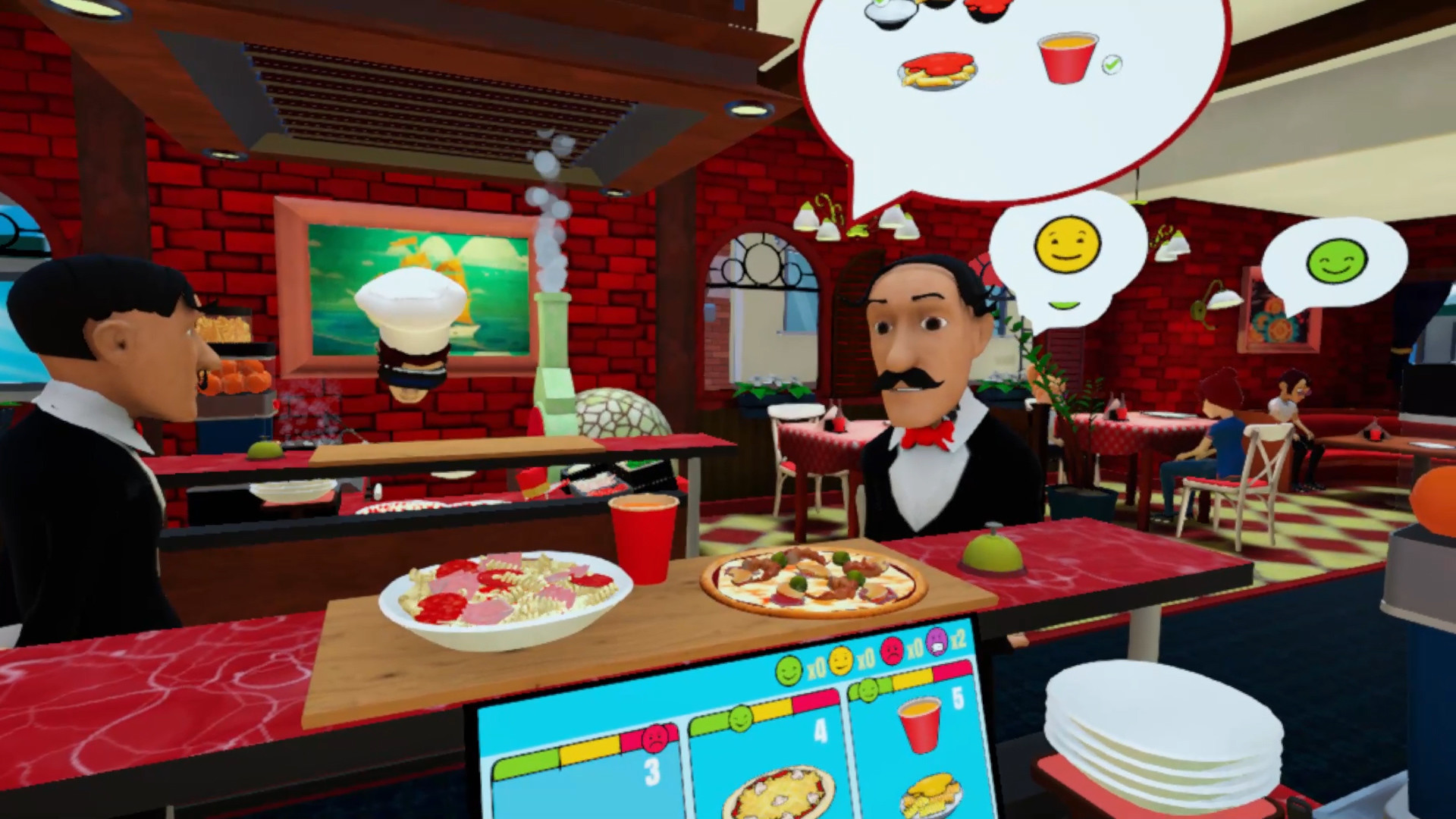 Oculus Quest 游戏《模拟烹饪VR》Clash of Chefs VR Clash of Chefs VR Oculus Meta Quest all-in-one simulation game