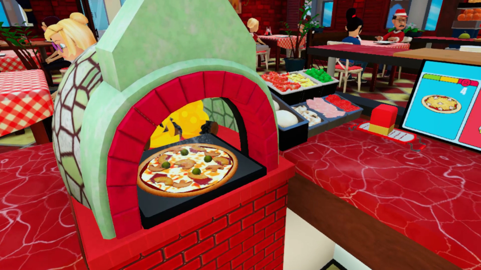Oculus Quest 游戏《模拟烹饪VR》Clash of Chefs VR Clash of Chefs VR Oculus Meta Quest all-in-one simulation game