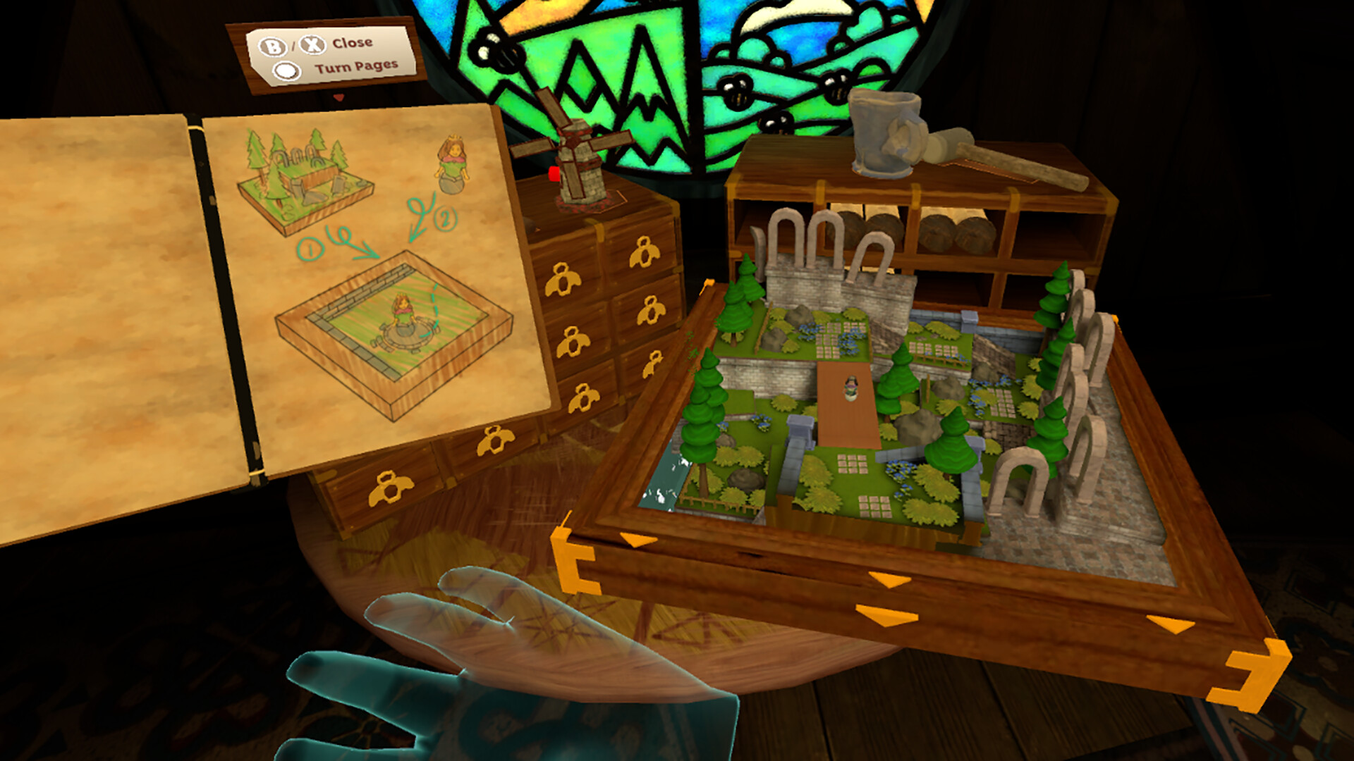 Oculus Quest game A Knight in the Attic A Knight in the Attic VR Oculus Meta Quest all-in-one action game