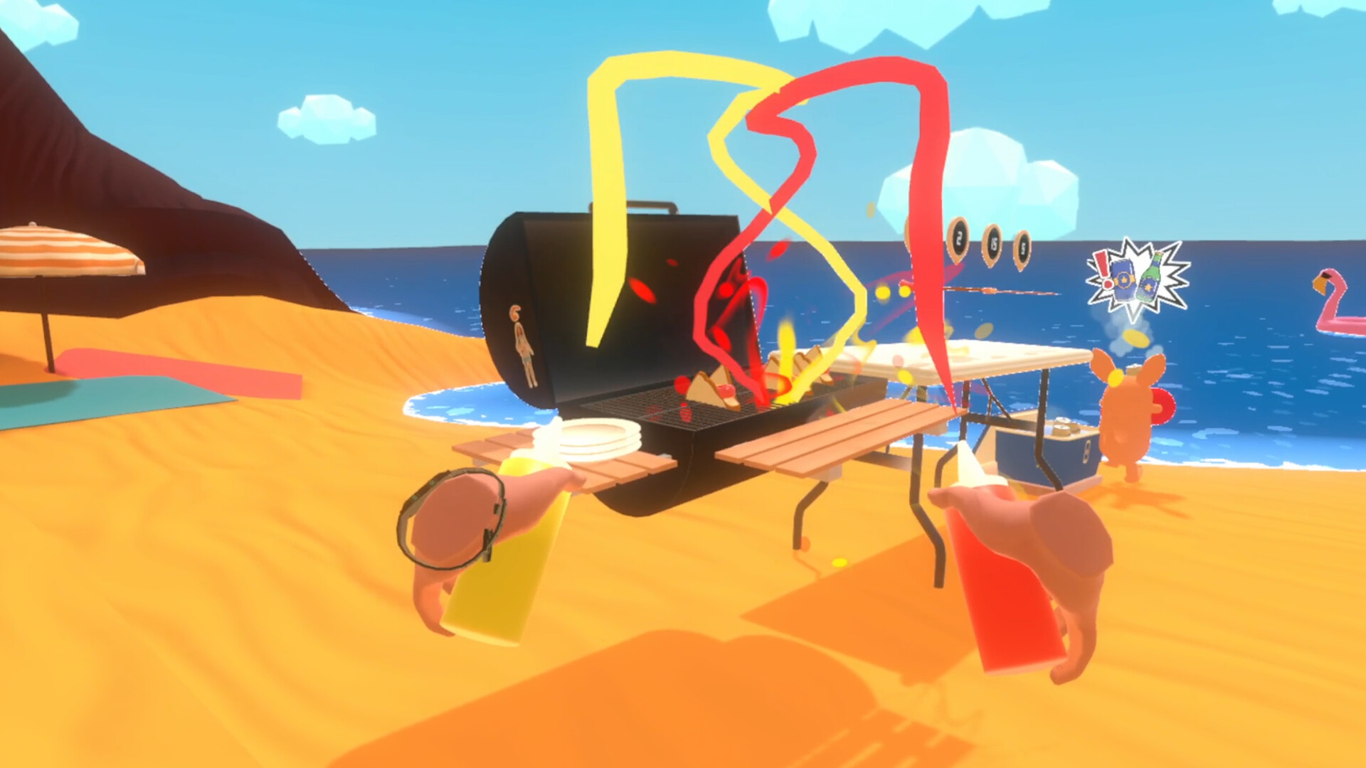 烧烤保卫战(Beers and Boomerangs) Beers and Boomerangs VR Oculus Meta Quest all-in-one simulation game