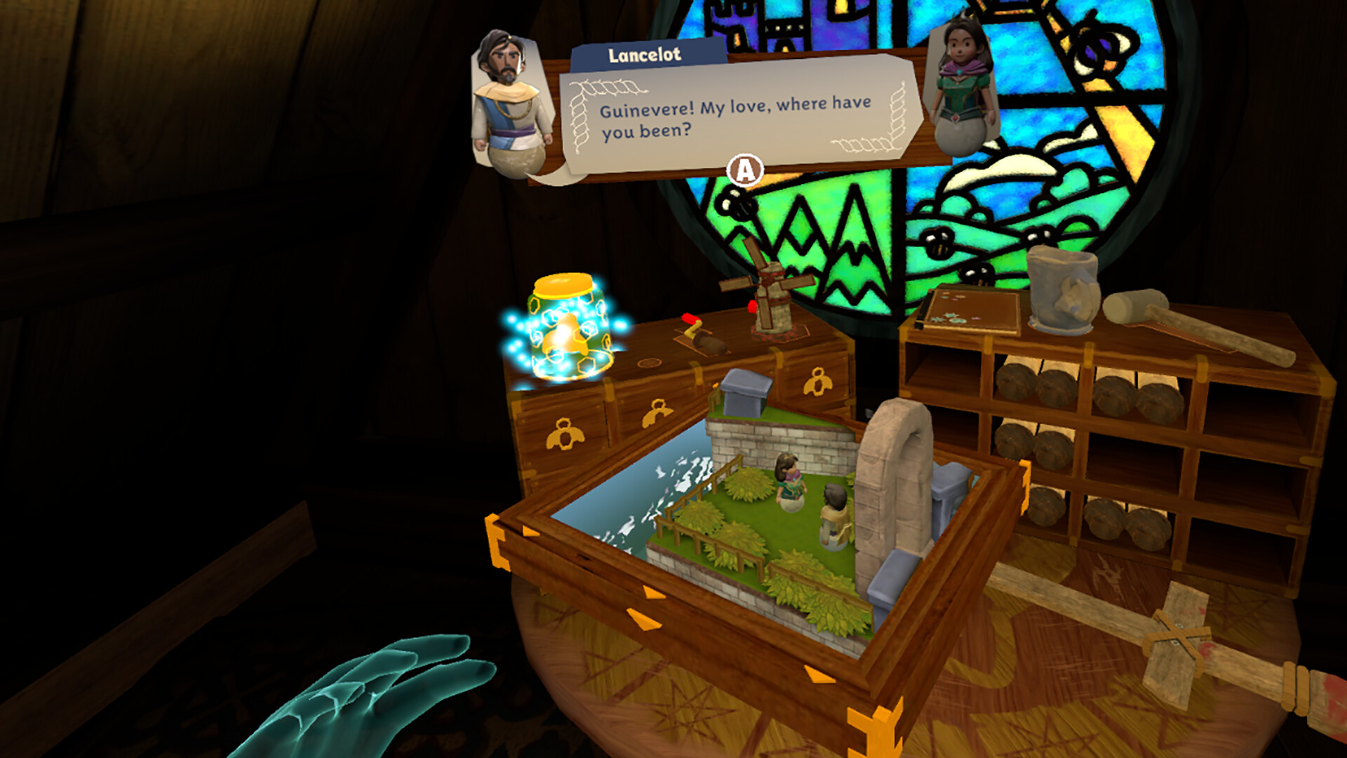 Oculus Quest game A Knight in the Attic A Knight in the Attic VR Oculus Meta Quest all-in-one action game