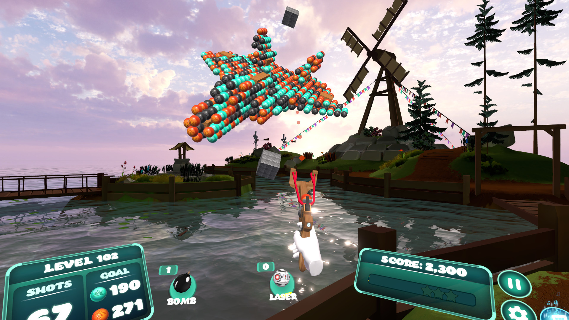 Oculus Quest 游戏《消消乐天堂》Marble Pop Paradise Marble Pop Paradise VR Oculus Meta Quest leisure game