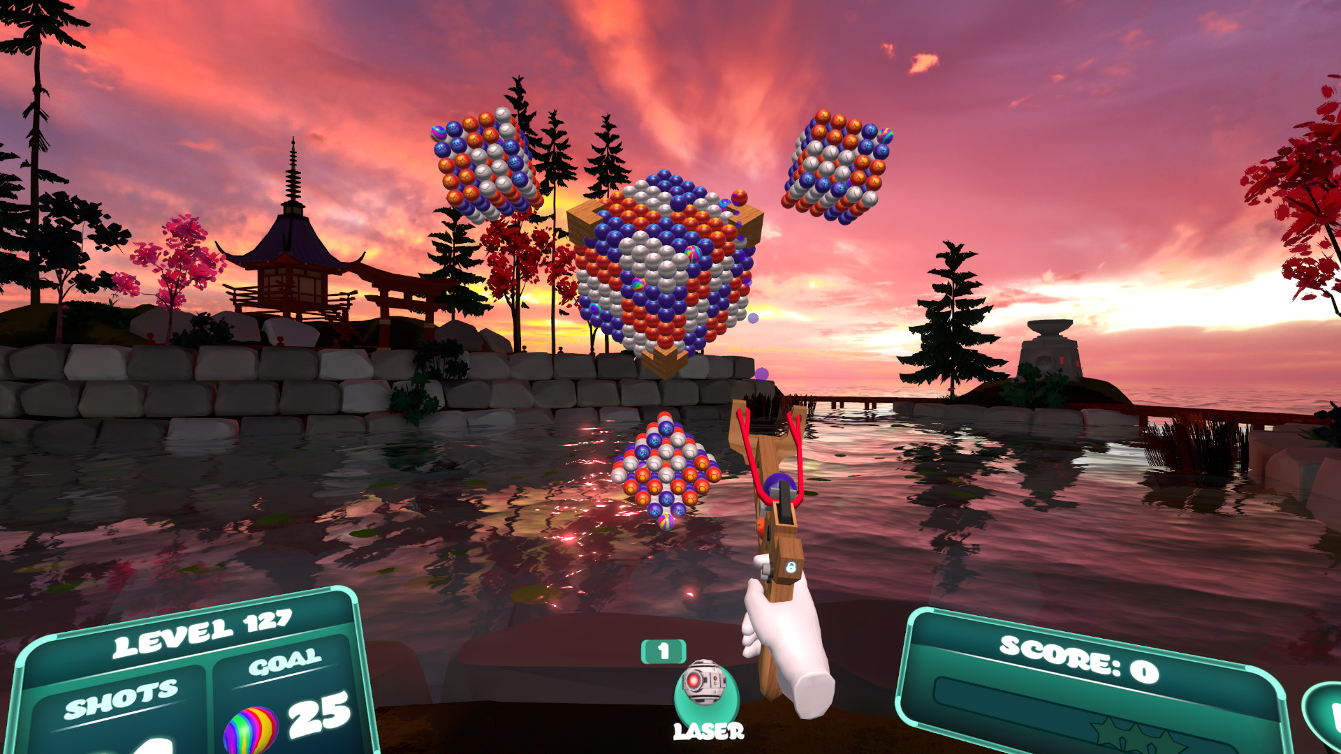 Oculus Quest 游戏《消消乐天堂》Marble Pop Paradise Marble Pop Paradise VR Oculus Meta Quest leisure game