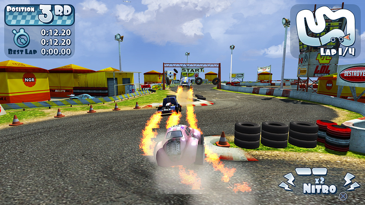 Oculus Quest 游戏《迷你赛车手X》Mini Motor Racing X Mini Motor Racing X VR Oculus Meta racing game