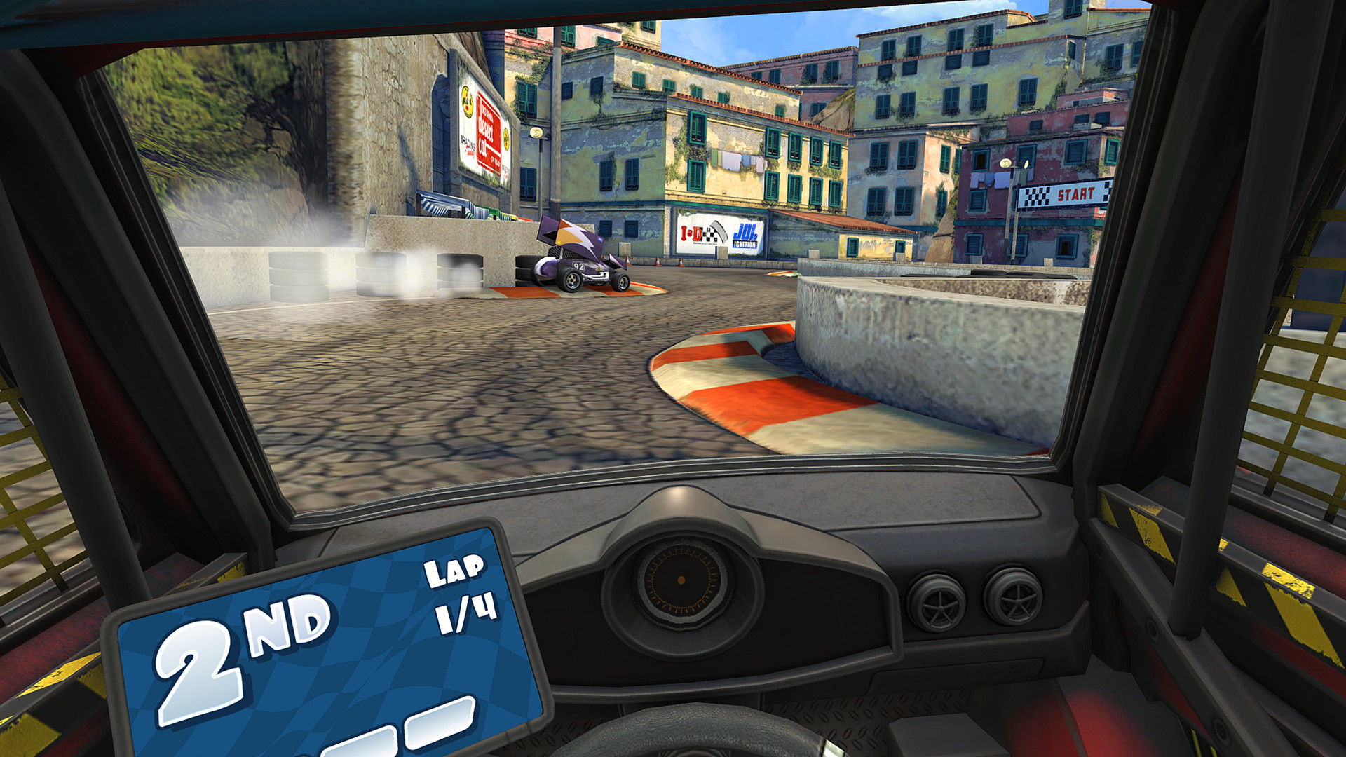 Oculus Quest 游戏《迷你赛车手X》Mini Motor Racing X Mini Motor Racing X VR Oculus Meta racing game