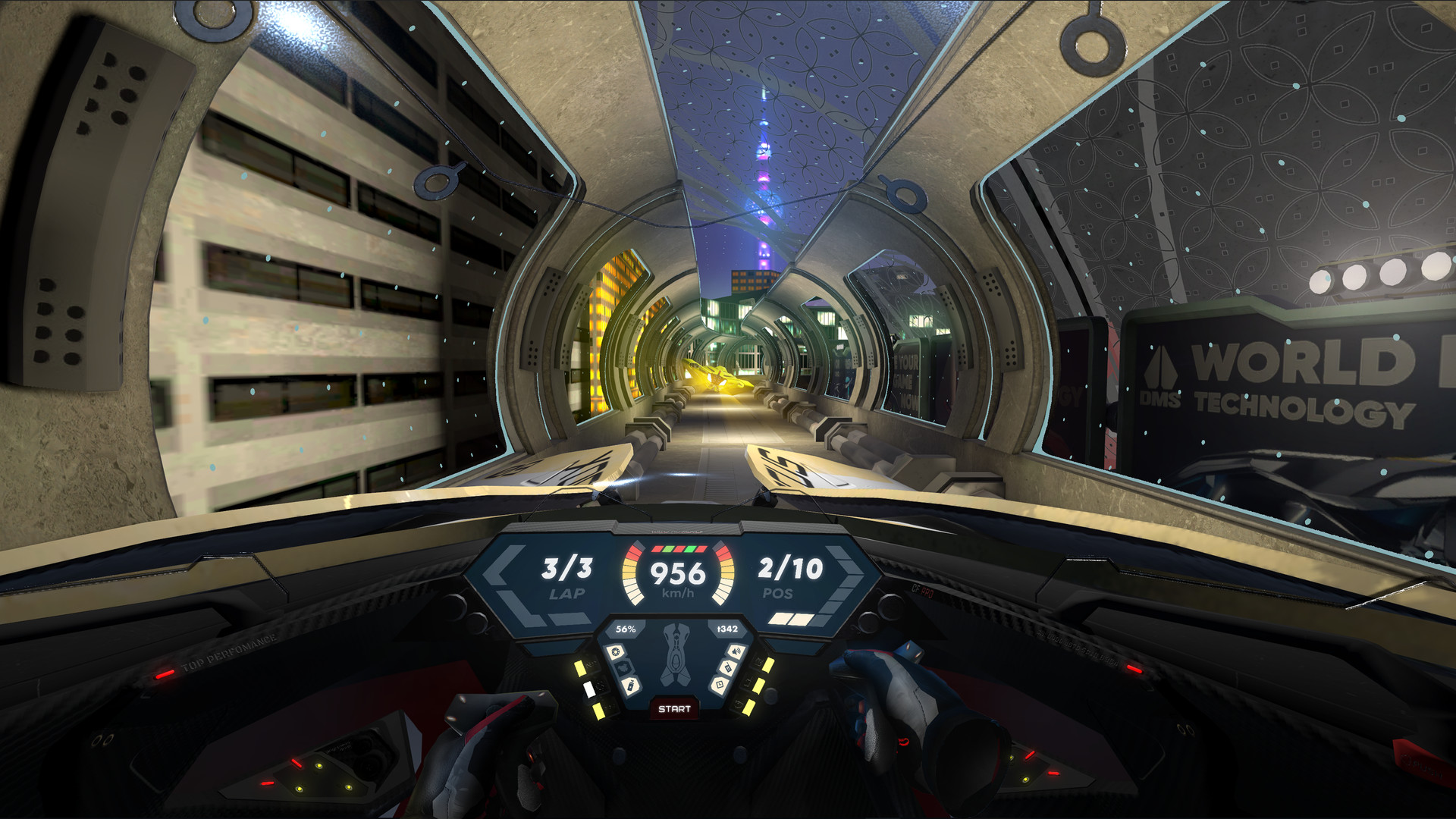 Meta Quest 游戏《欧米茄飞行员VR》Omega Pilot VR Omega Pilot VR Oculus Meta Quest racing game