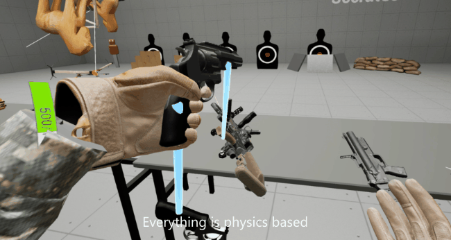 Oculus Quest 游戏《枪械世界》GunWorld VR GunWorld VR Oculus Meta Quest game