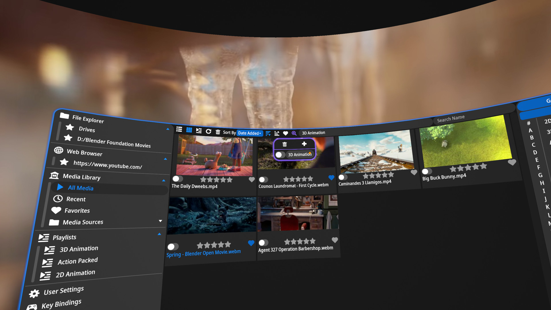 Meta Quest 游戏《H视频VR播放器》HereSphere VR Video Player HereSphere VR Video Player Oculus Meta Quest all-in-one version