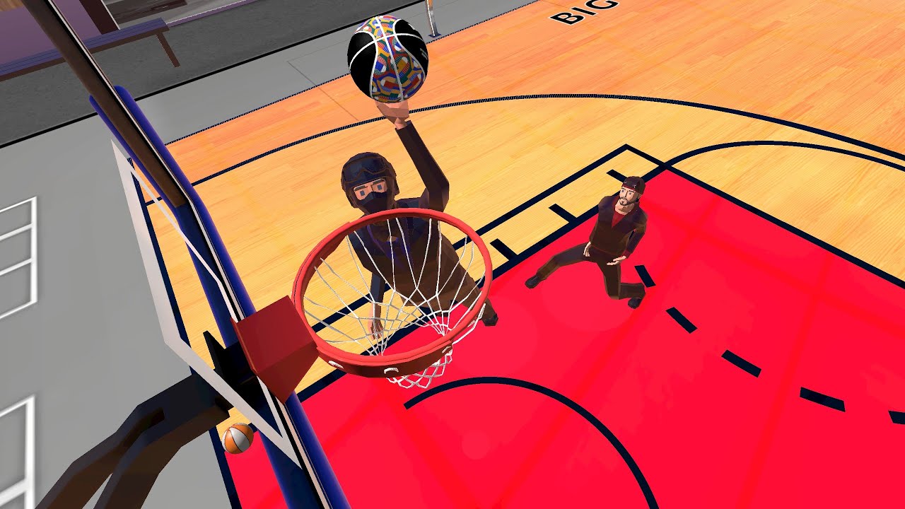 Oculus Quest 游戏《大球星篮球》Big Ballers Basketball Big Ballers-Basketball VR Oculus Meta Quest sports game