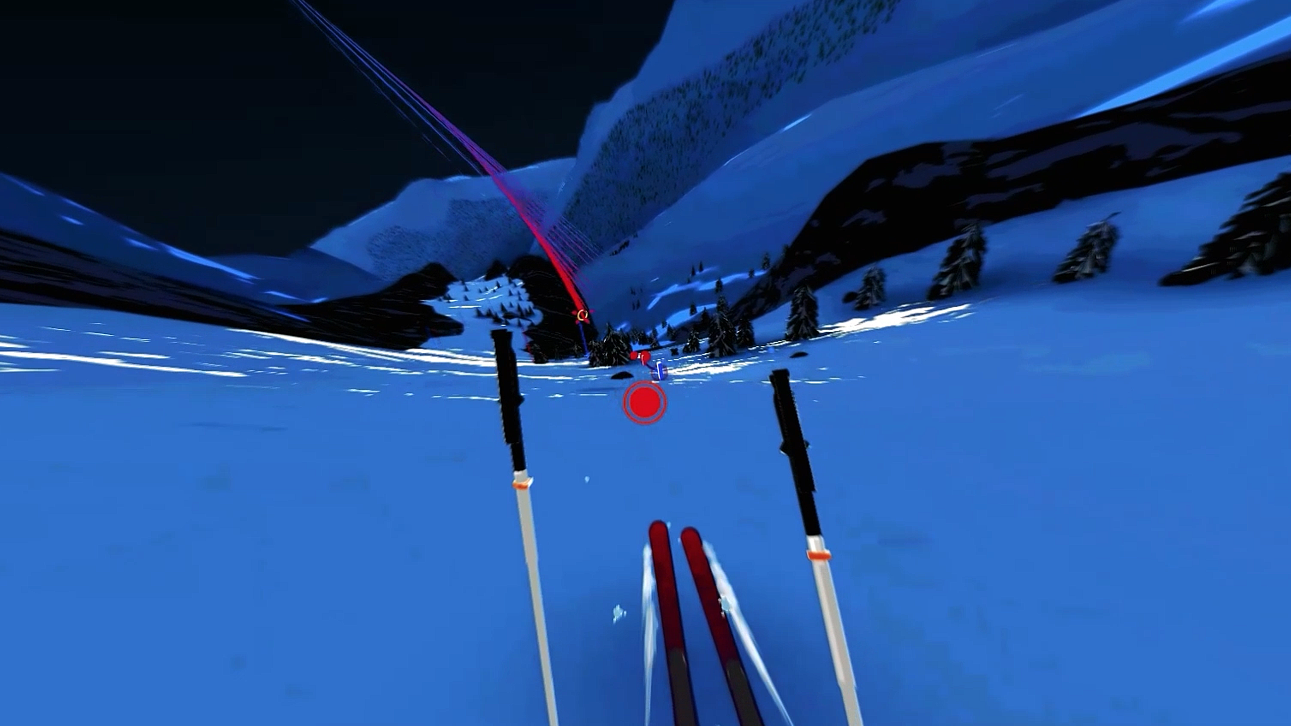 Oculus Quest 游戏《阿尔卑斯山滑雪》Descent Alps Descent Alps VR Oculus Meta Quest all-in-one sports game