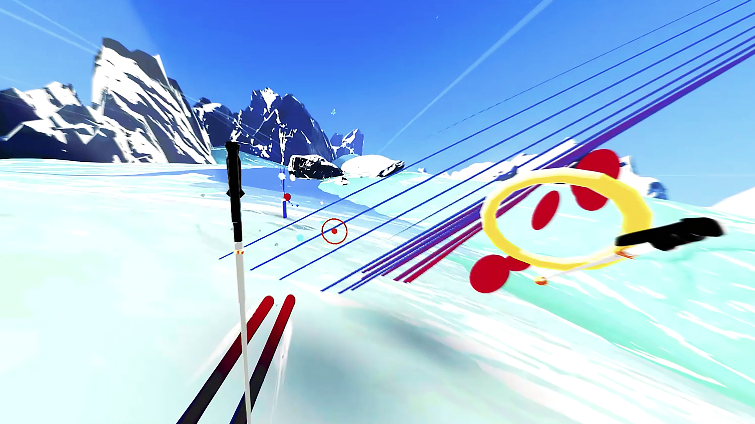 Oculus Quest 游戏《阿尔卑斯山滑雪》Descent Alps Descent Alps VR Oculus Meta Quest all-in-one sports game