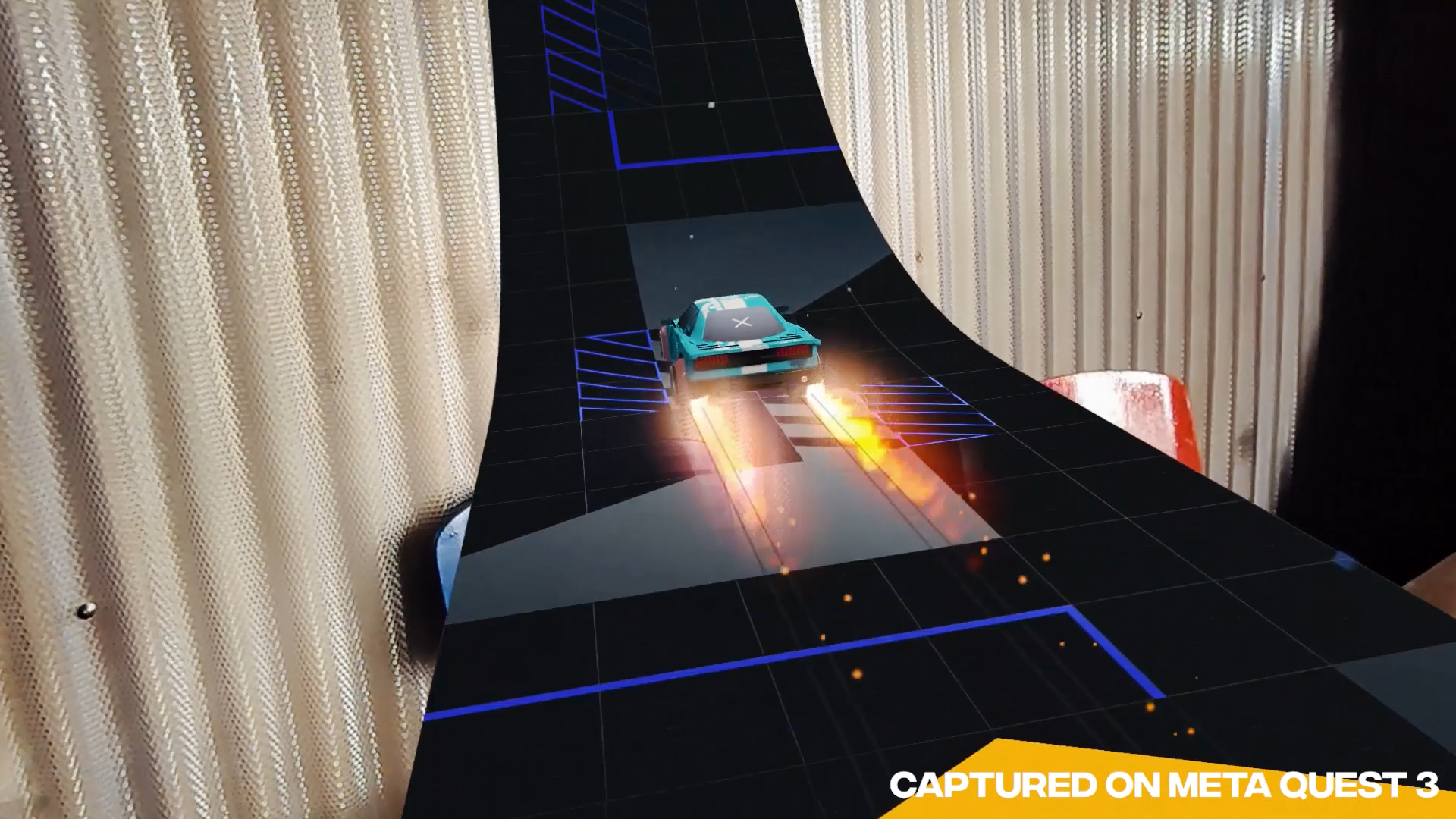 Oculus Quest game "Track Stunt" Track Craft Track Craft Oculus Meta Quest VR game