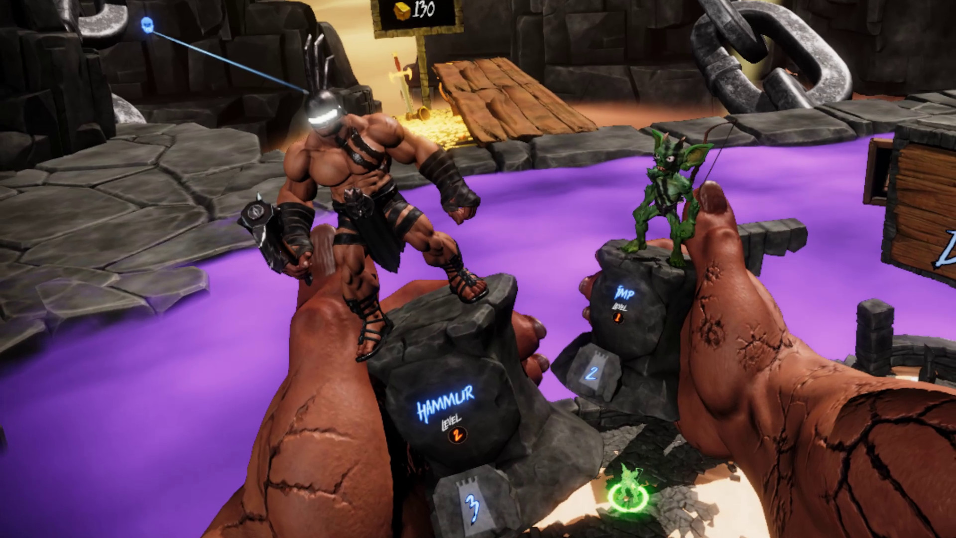 Oculus Quest 游戏《野蛮战斗》Barbaria vr Barbaria VR Oculus Meta Quest fighting game