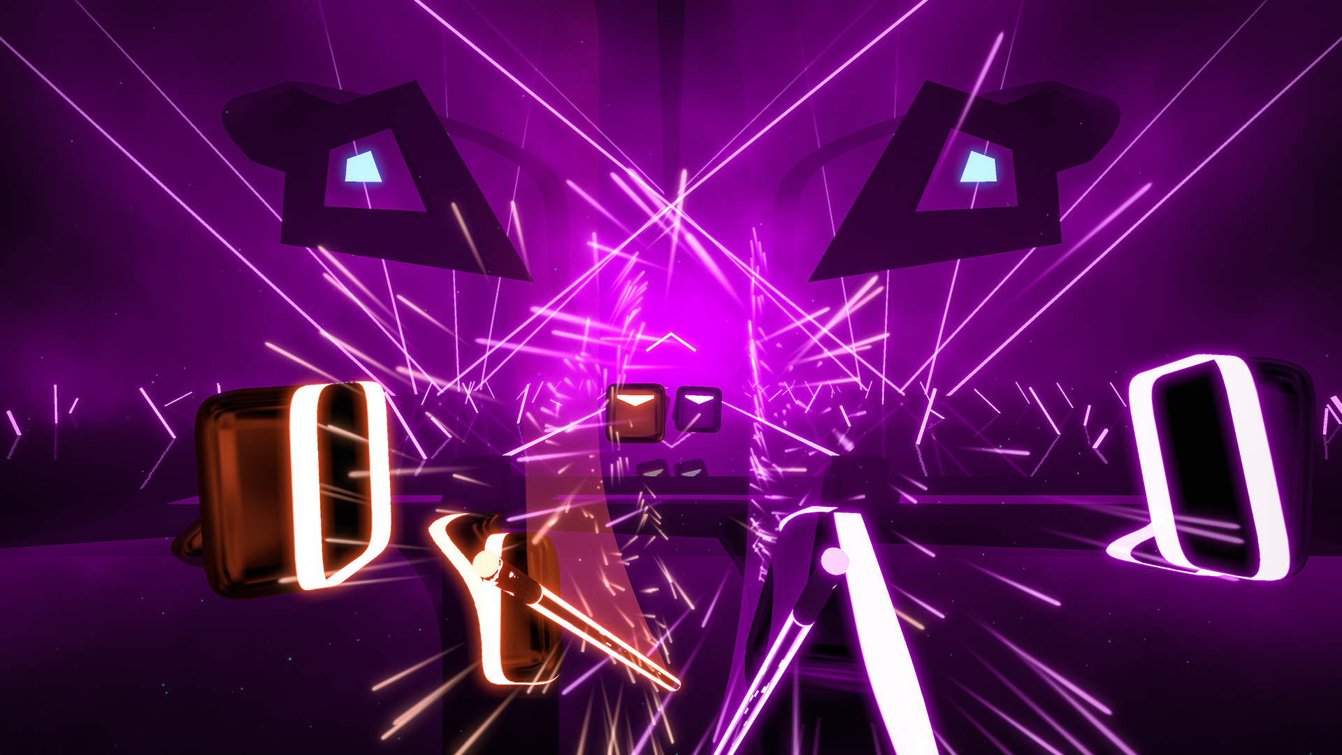 Oculus Quest 游戏《光剑节奏+DLC 解锁版》Beat Saber VR Beat Saber VR Lightsaber Rhythm + DLC unlocks Edition