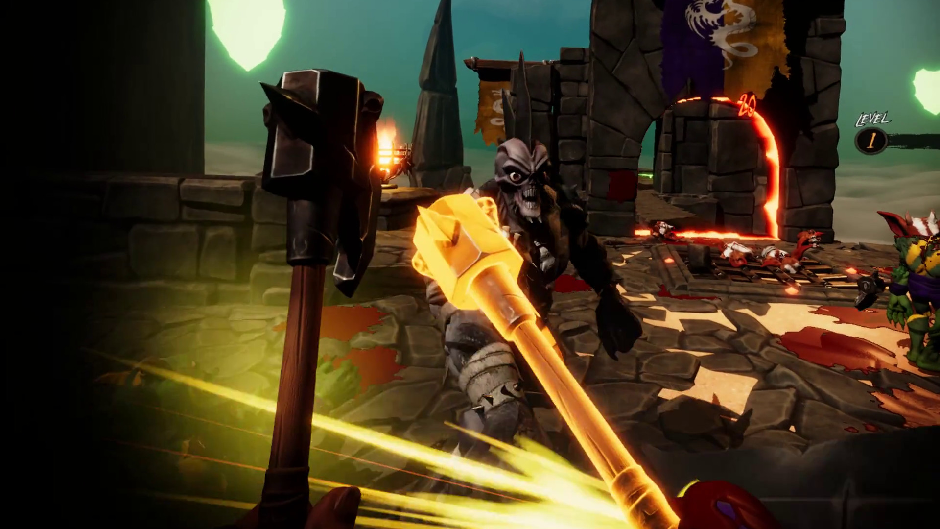 Oculus Quest 游戏《野蛮战斗》Barbaria vr Barbaria VR Oculus Meta Quest fighting game