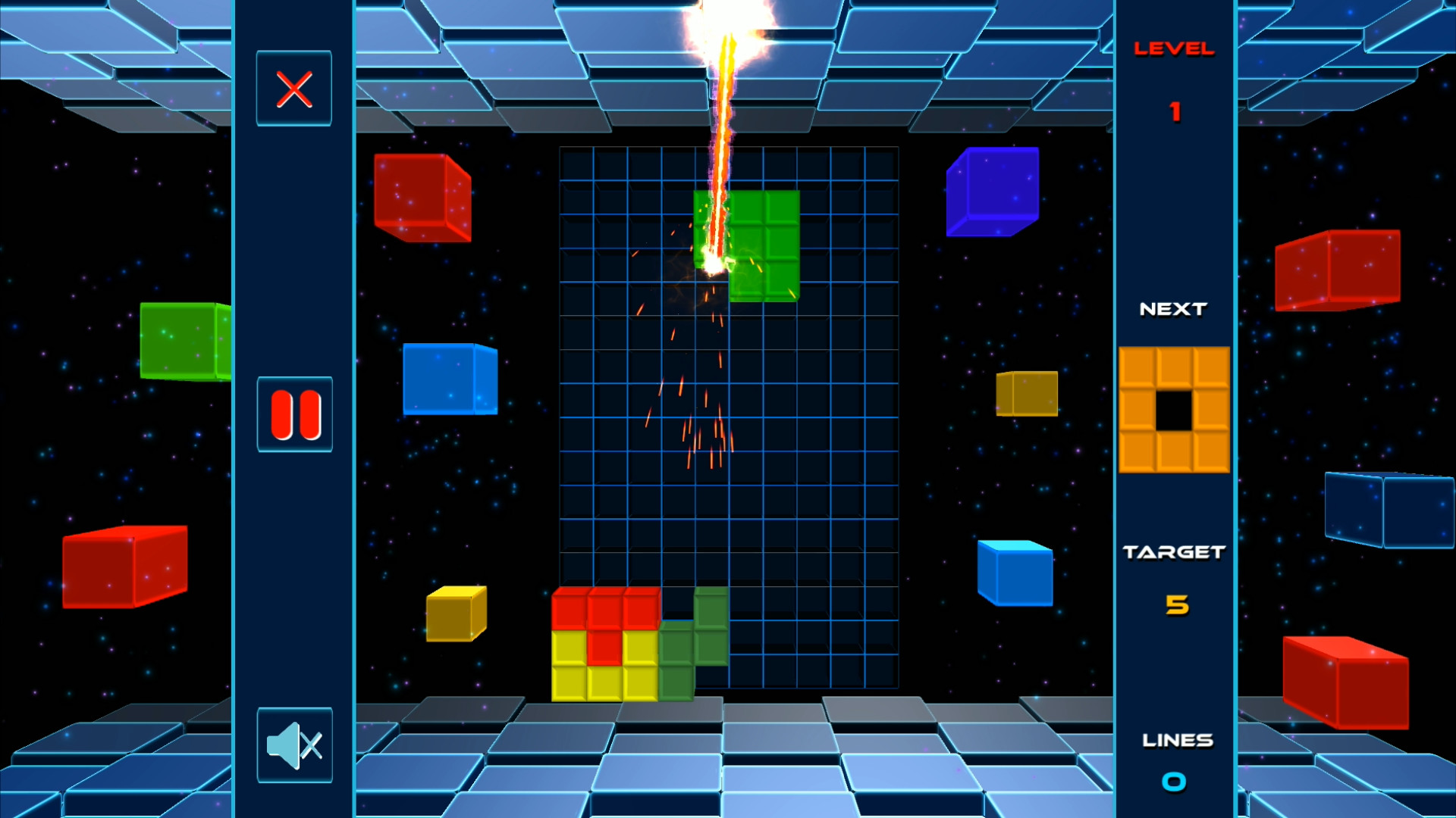 Oculus Quest game "Shoottris VR" classic building blocks Shoottris Oculus Meta Quest VR game