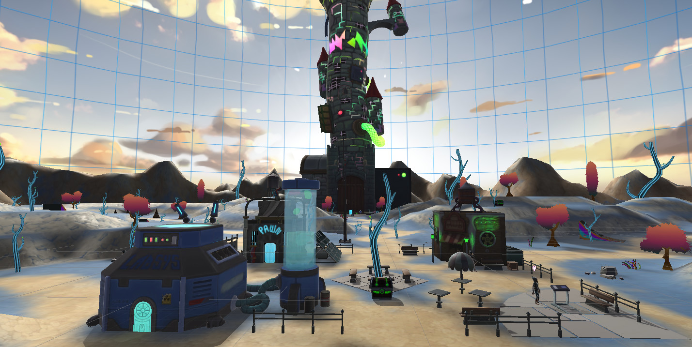 Oculus Quest 游戏《奥术黑客》Arcaxer VR RPG游戏 Arcaxer-Arcane Hackers VR RPG VR Oculus Meta Quest all-in-one puzzle game