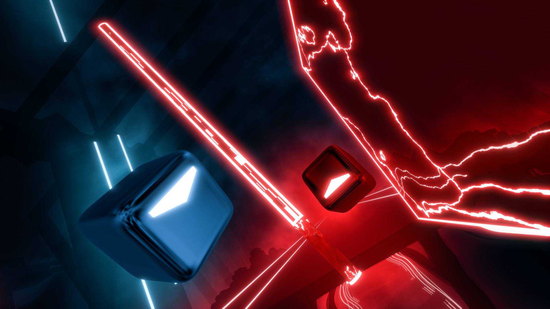 Oculus Quest 游戏《光剑节奏+DLC 解锁版》Beat Saber VR Beat Saber VR Lightsaber Rhythm + DLC unlocks Edition