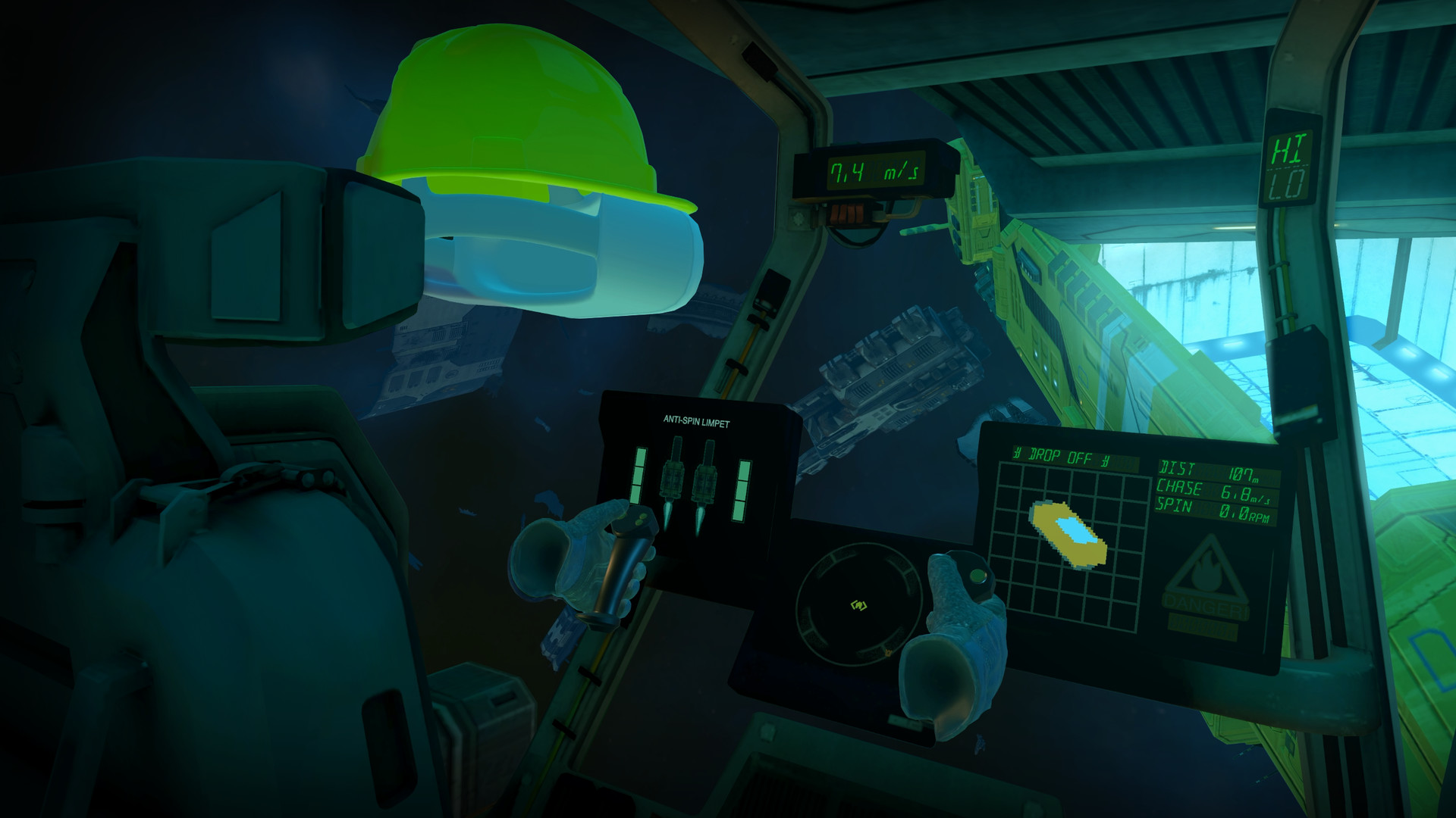 Oculus Quest game "Space Docker VR" Space Docker VR Space Docker VR Oculus Meta Quest game