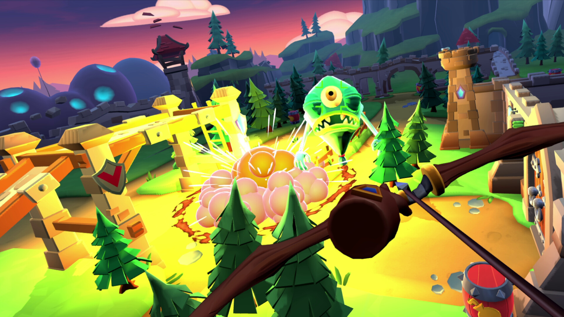 Oculus Quest 游戏《战斗弓箭手》Battle Bows Battle Bows VR Oculus Meta Quest action game