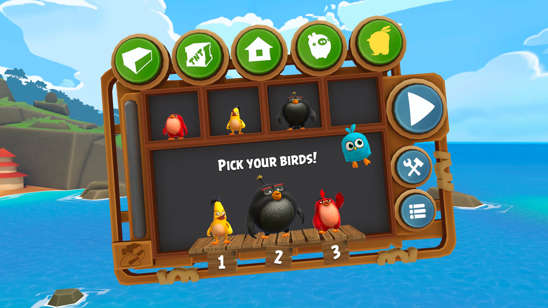 Oculus Quest 游戏《愤怒的小鸟VR:猪岛》Angry Birds VR: Isle of Pigs Angry Birds VR-Isle of Pigs Oculus Meta Quest puzzle game