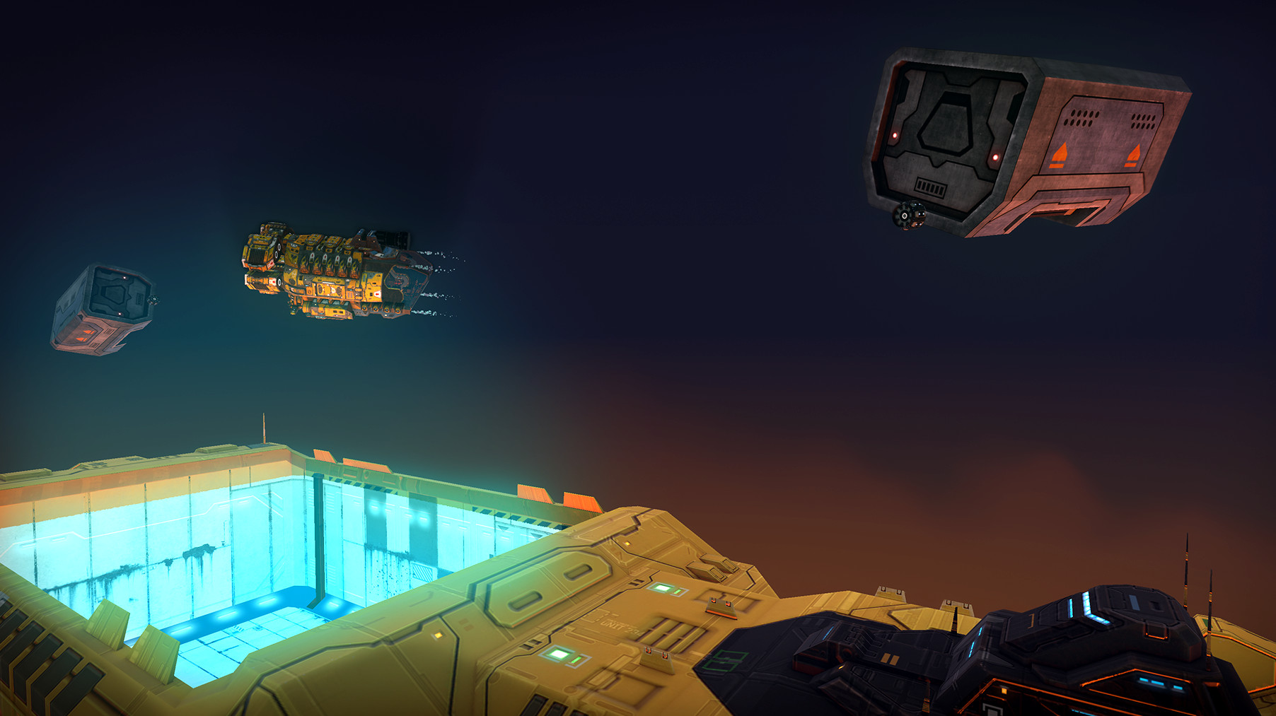 Oculus Quest game "Space Docker VR" Space Docker VR Space Docker VR Oculus Meta Quest game