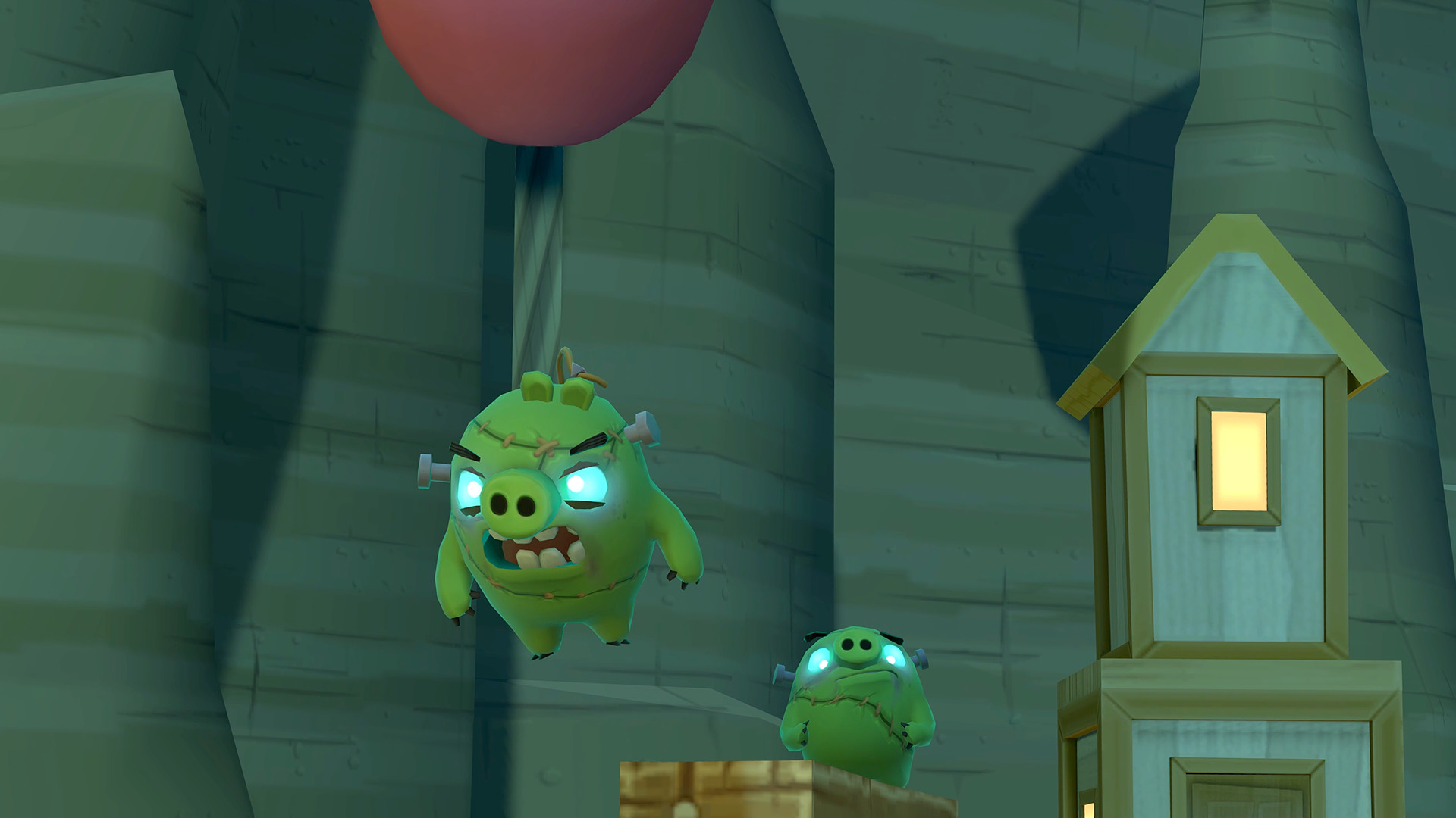Oculus Quest 游戏《愤怒的小鸟VR:猪岛》Angry Birds VR: Isle of Pigs Angry Birds VR-Isle of Pigs Oculus Meta Quest puzzle game