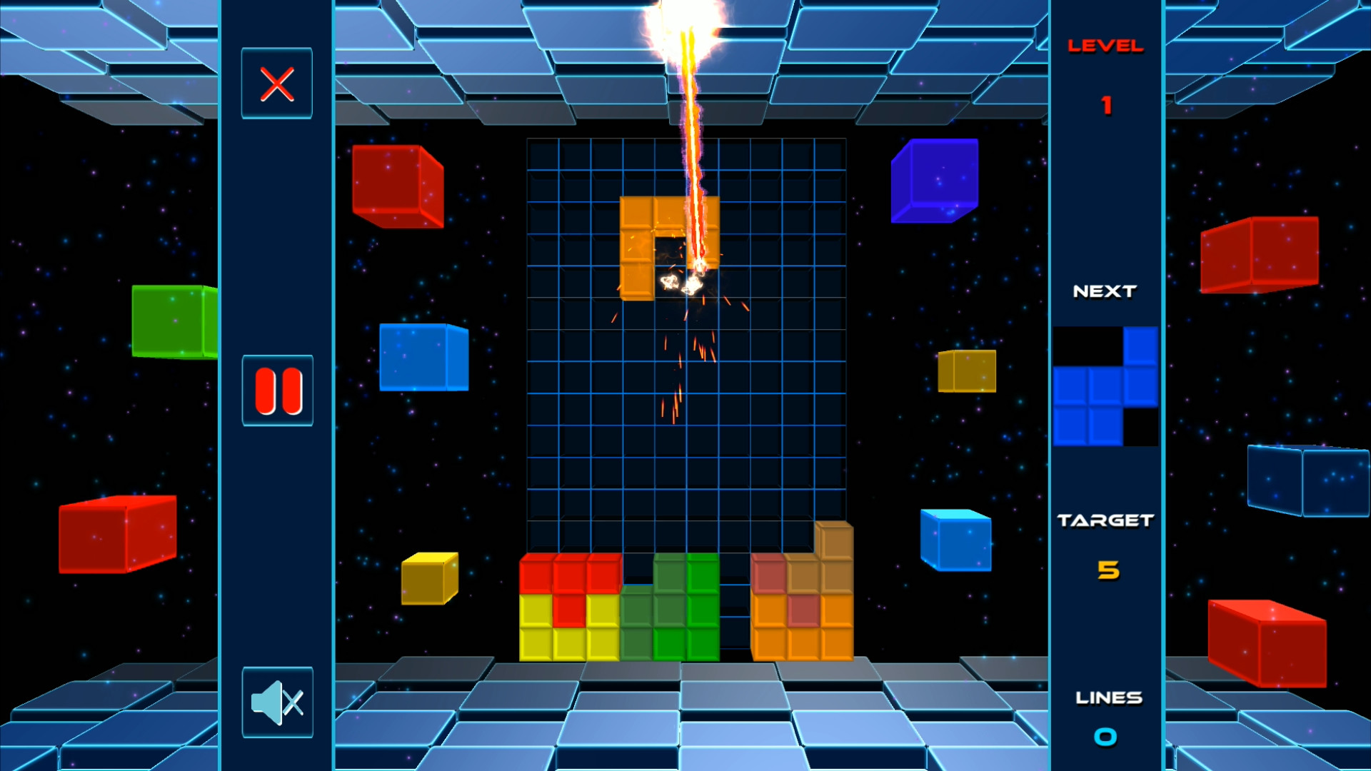 Oculus Quest game "Shoottris VR" classic building blocks Shoottris Oculus Meta Quest VR game