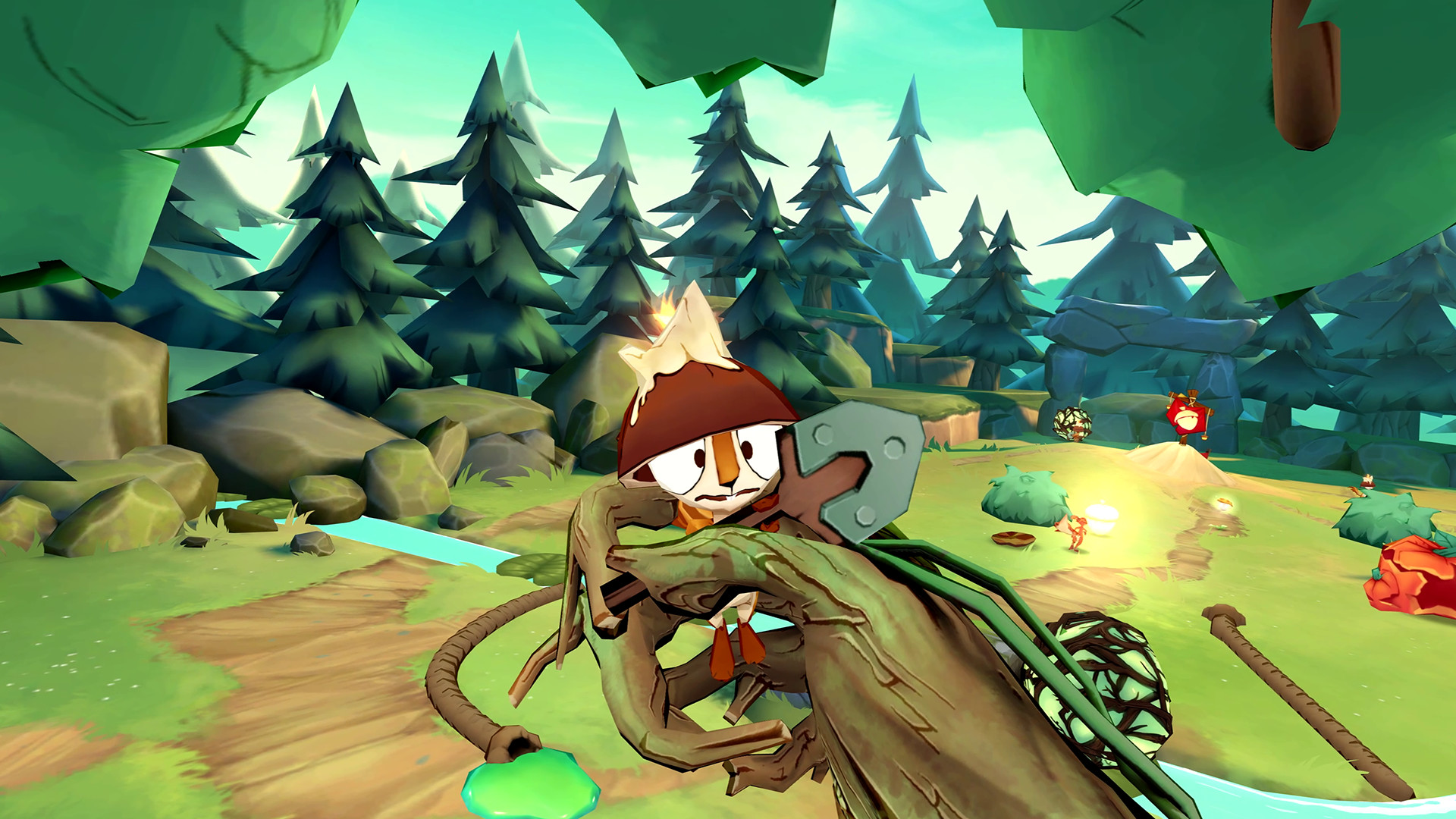 Oculus Quest 游戏《松鼠大作战》Acron Attack of the Squirrels Acron Attack of the Squirrels VR Oculus Meta Quest all-in-one multiplayer game